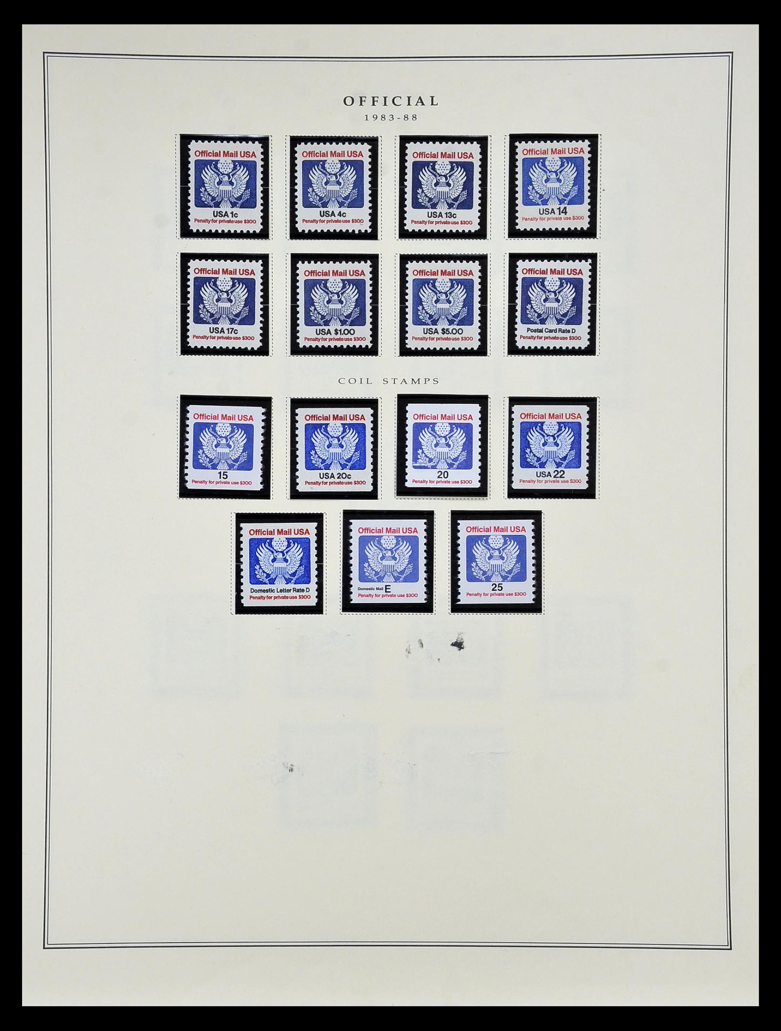 34910 085 - Stamp Collection 34910 USA 1851-1934.