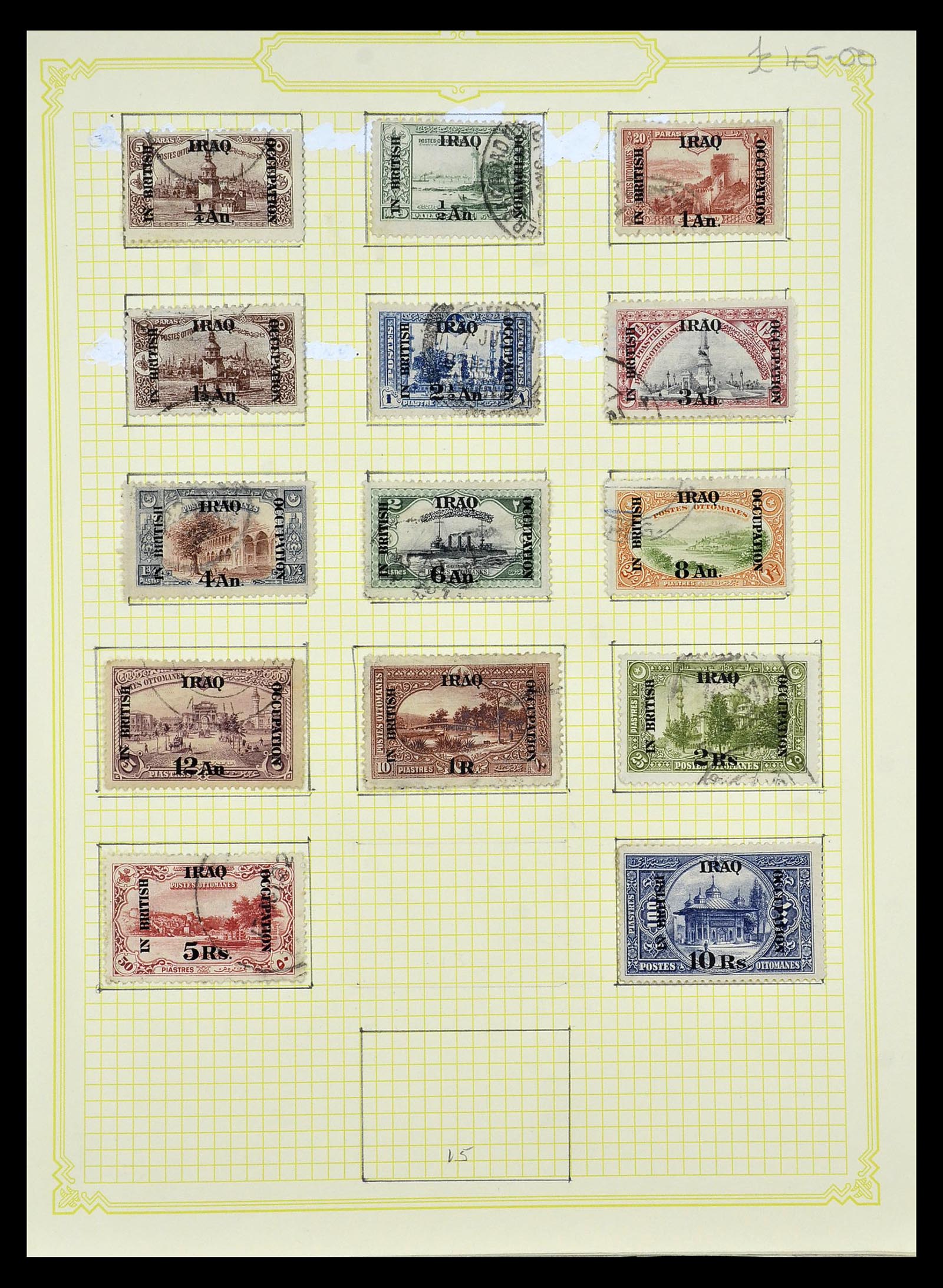 34911 002 - Postzegelverzameling 34911 Irak 1918-1977.
