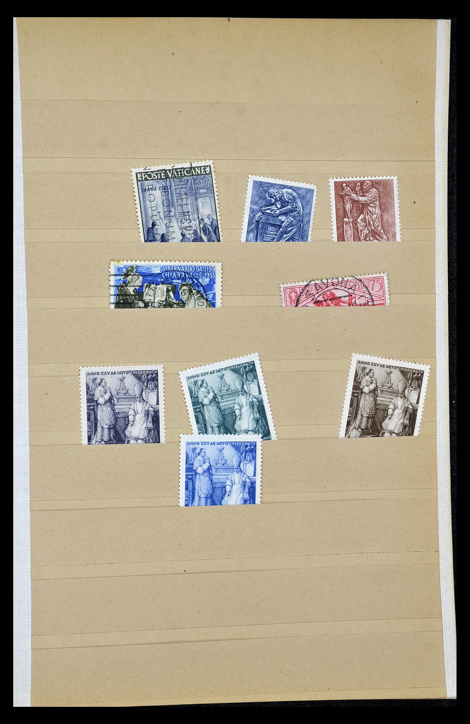 34913 016 - Postzegelverzameling 34913 Vaticaan 1929-1939.