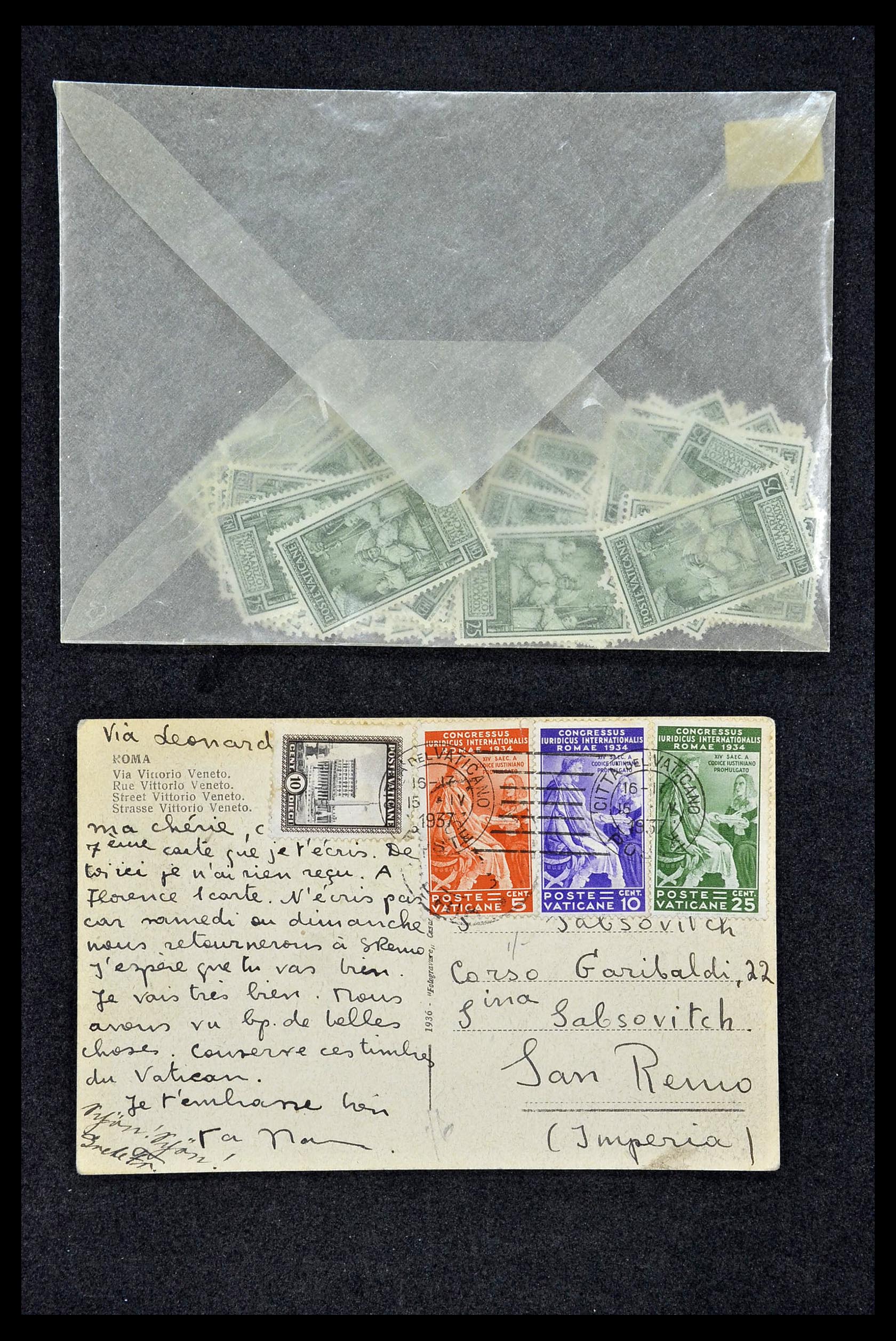 34913 019 - Postzegelverzameling 34913 Vaticaan 1929-1939.
