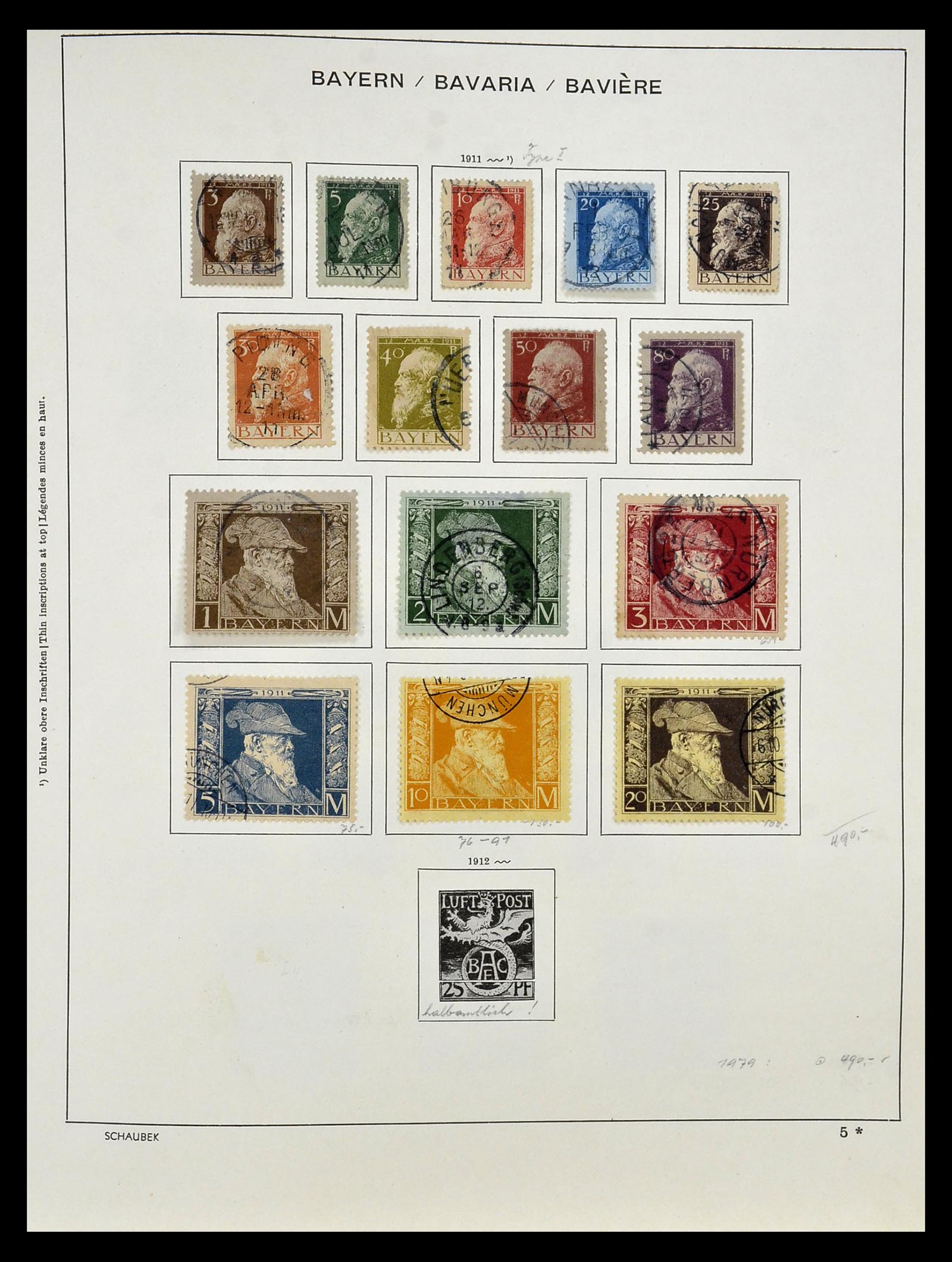 34916 010 - Stamp Collection 34916 Old German States 1849-1920.