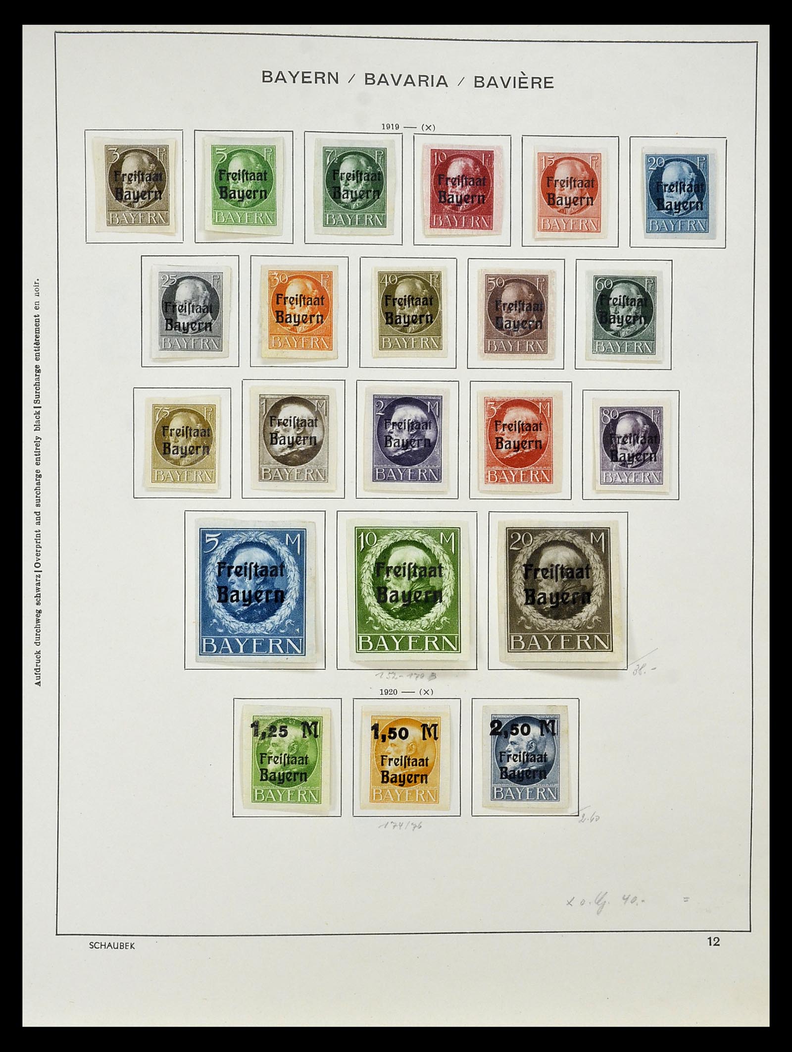 34916 017 - Stamp Collection 34916 Old German States 1849-1920.