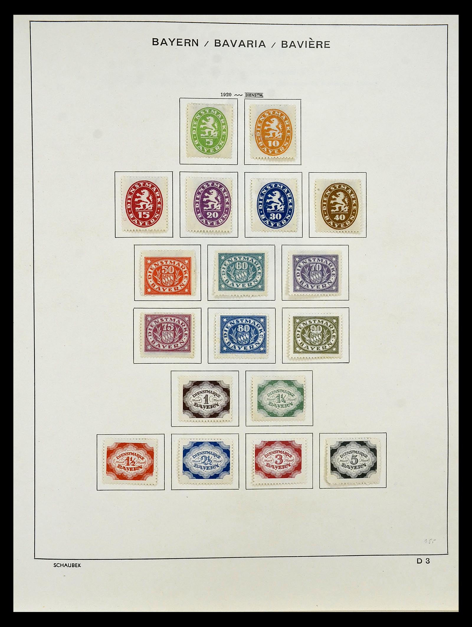 34916 022 - Postzegelverzameling 34916 Oud Duitse Staten 1849-1920.