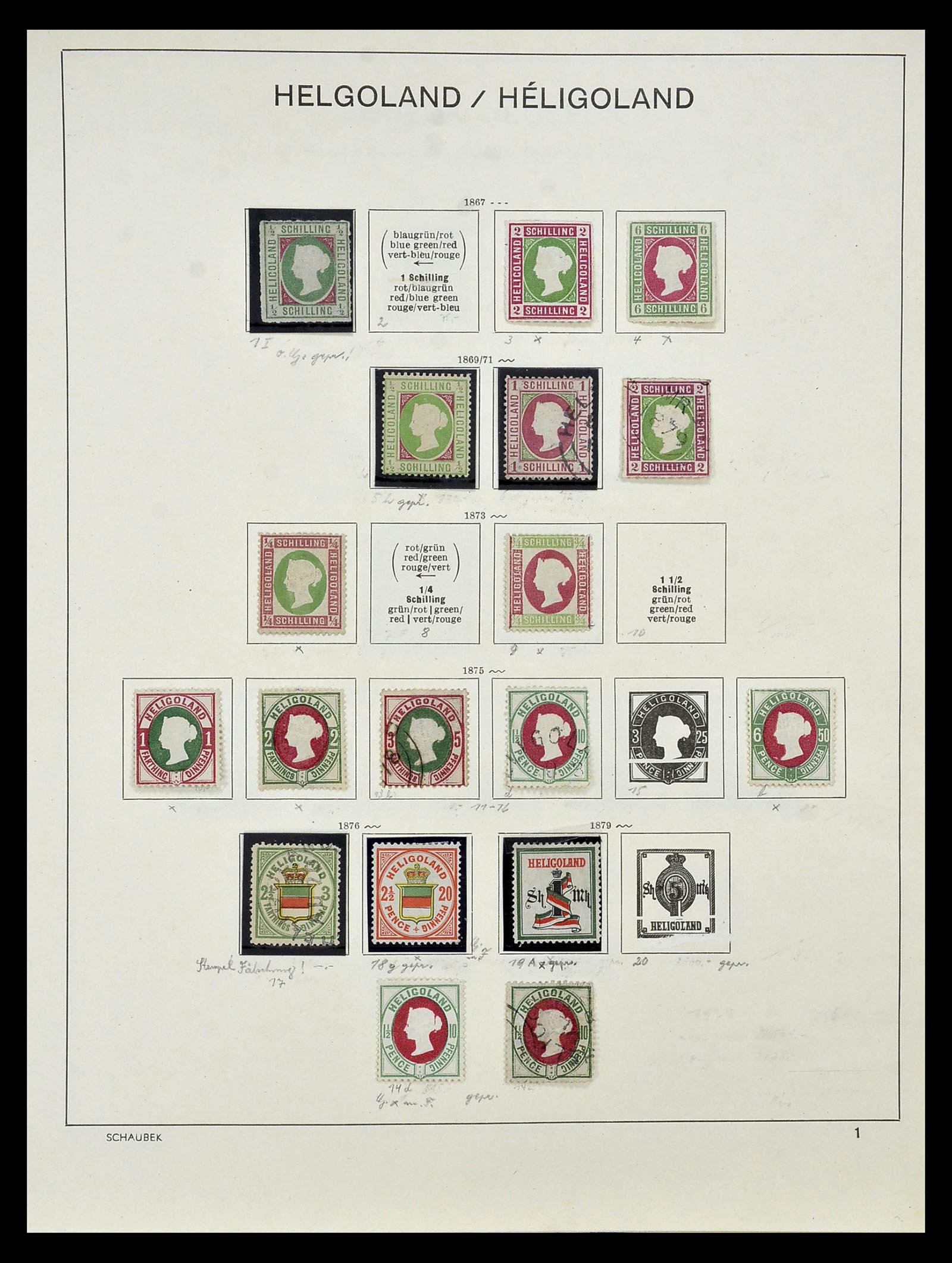 34916 032 - Postzegelverzameling 34916 Oud Duitse Staten 1849-1920.
