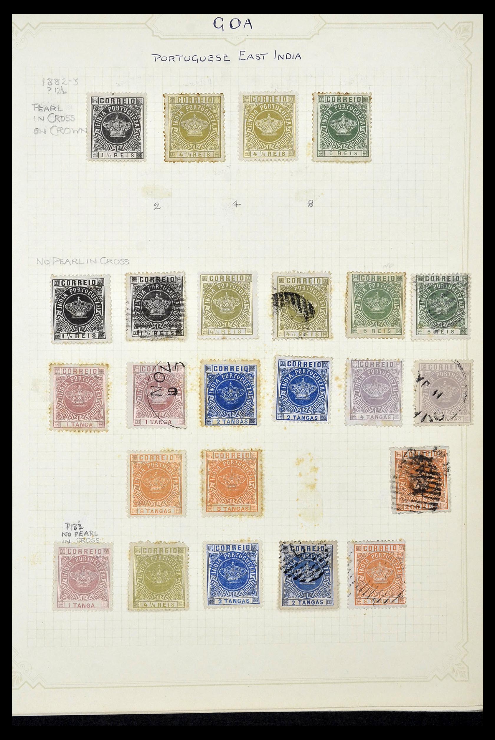 34922 004 - Postzegelverzameling 34922 Portugese koloniën 1871-1951.
