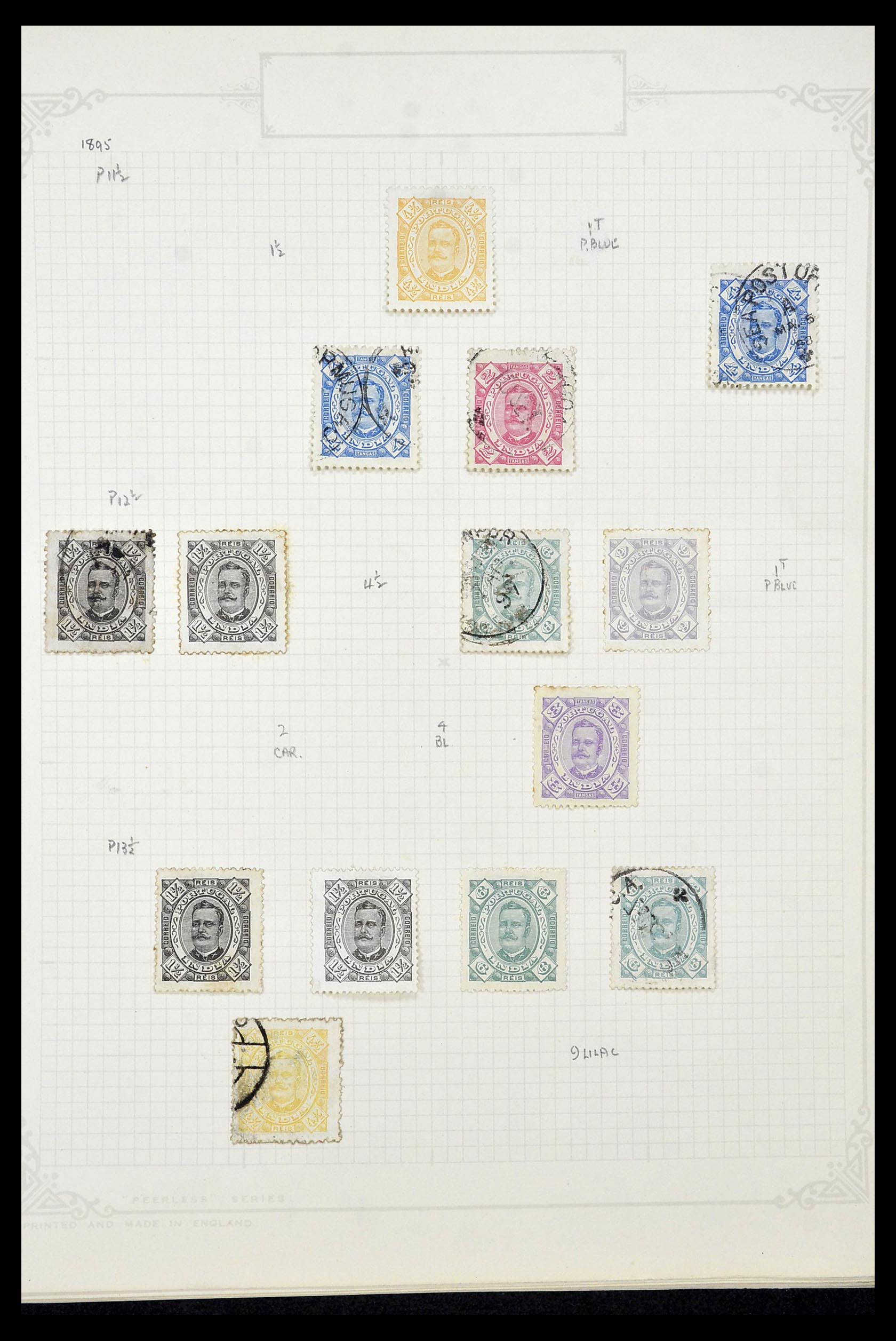 34922 005 - Postzegelverzameling 34922 Portugese koloniën 1871-1951.