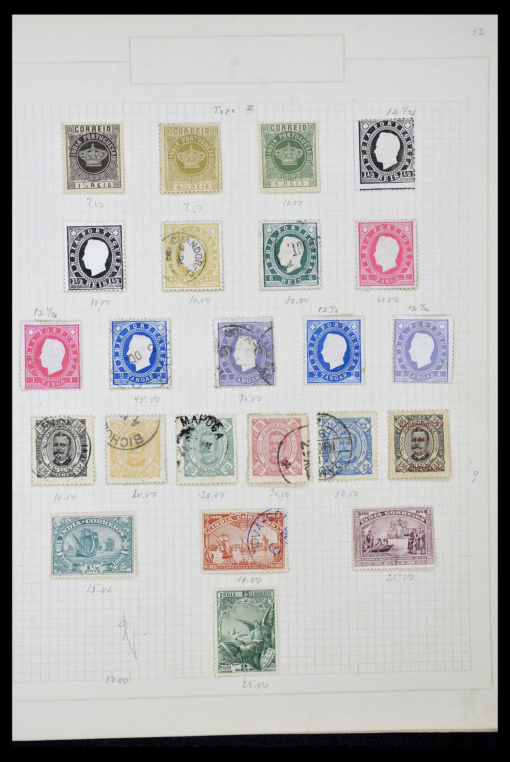 34922 008 - Stamp Collection 34922 Portuguese colonies 1871-1951.