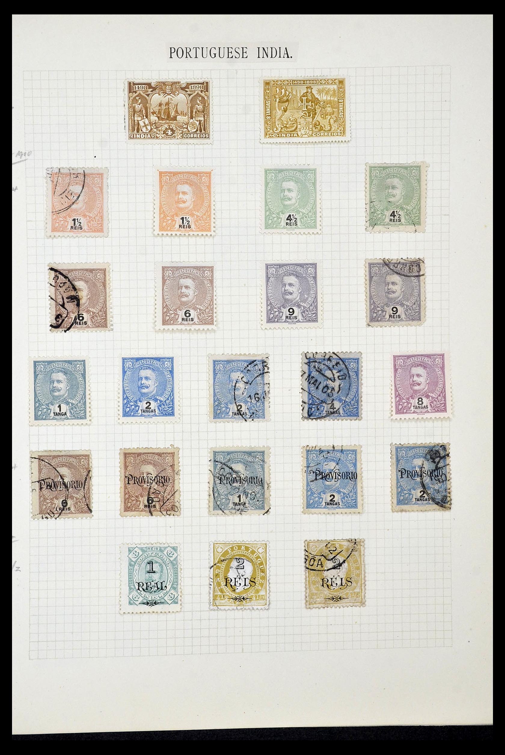 34922 012 - Postzegelverzameling 34922 Portugese koloniën 1871-1951.