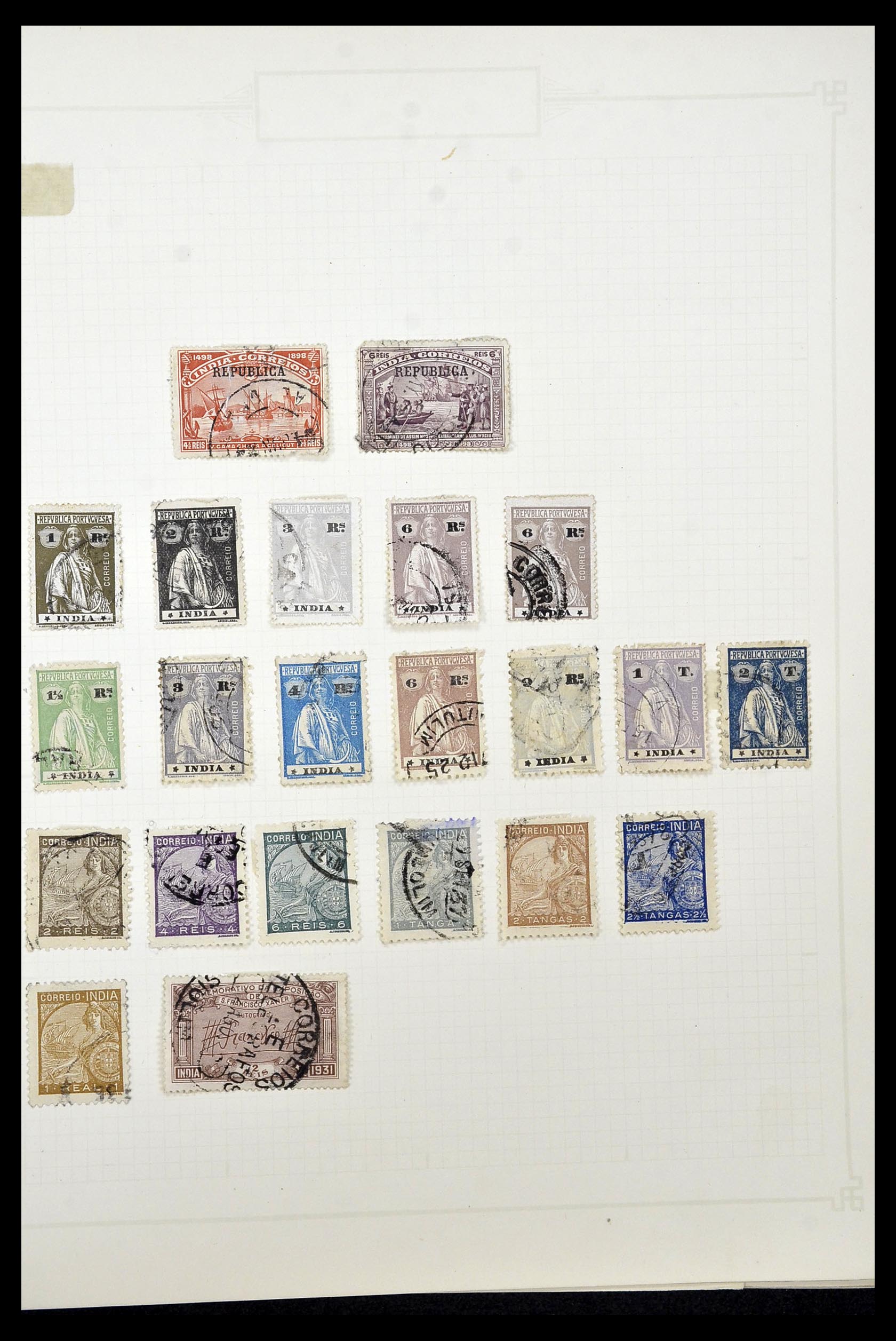 34922 017 - Postzegelverzameling 34922 Portugese koloniën 1871-1951.
