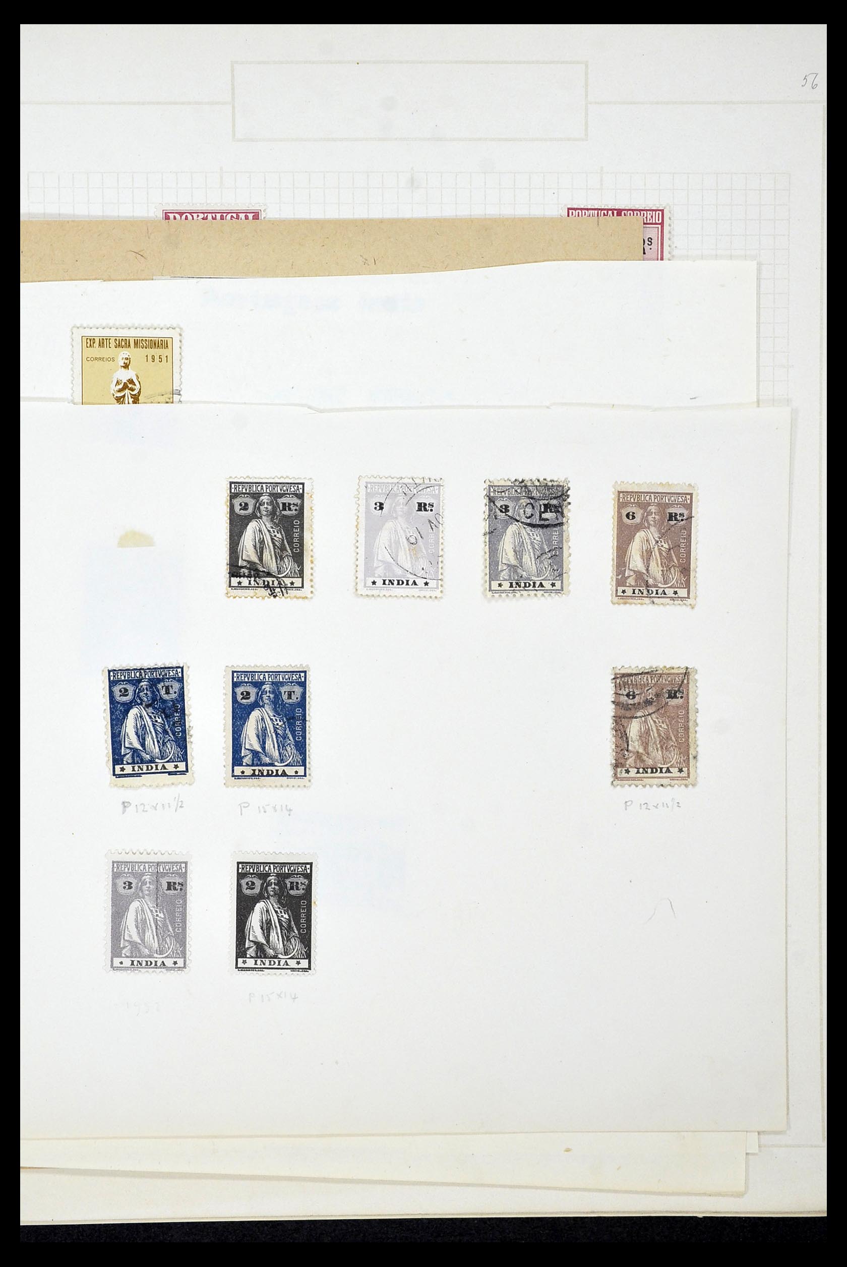 34922 020 - Postzegelverzameling 34922 Portugese koloniën 1871-1951.