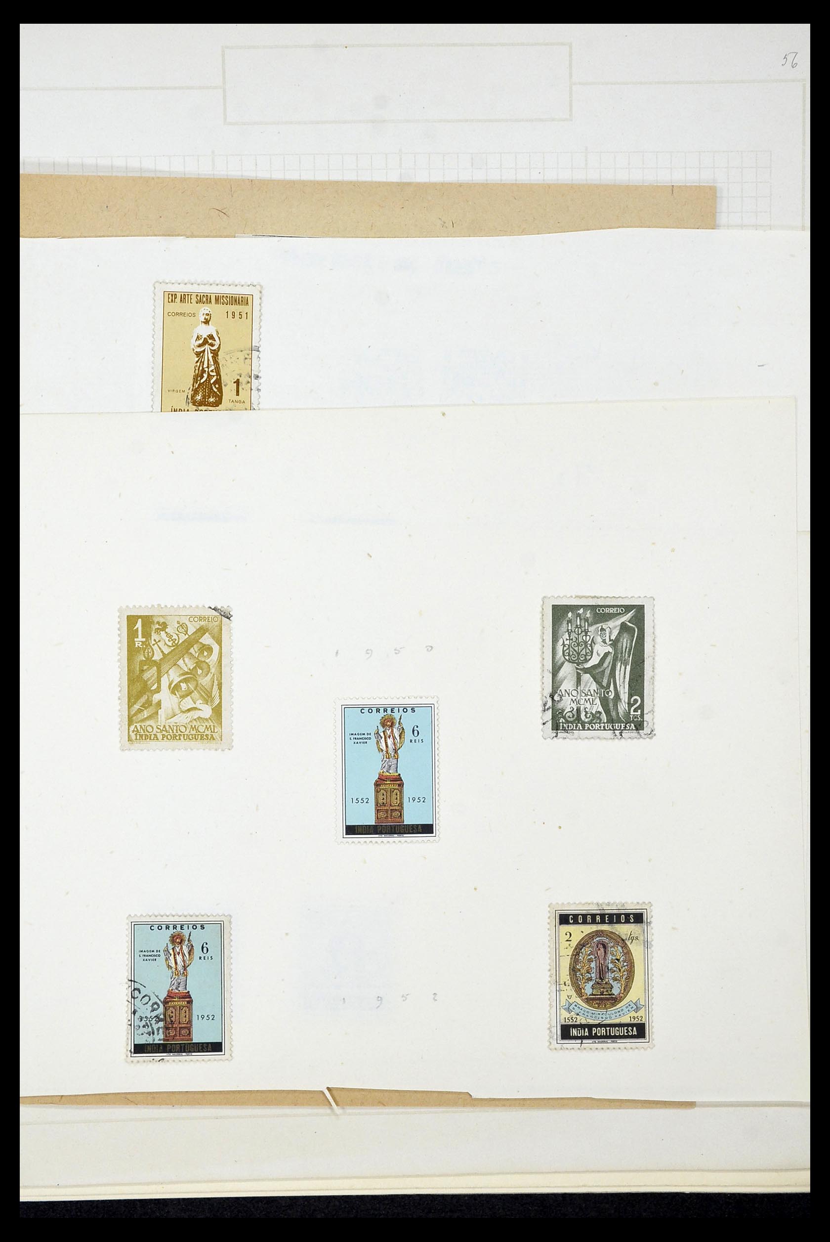 34922 022 - Postzegelverzameling 34922 Portugese koloniën 1871-1951.