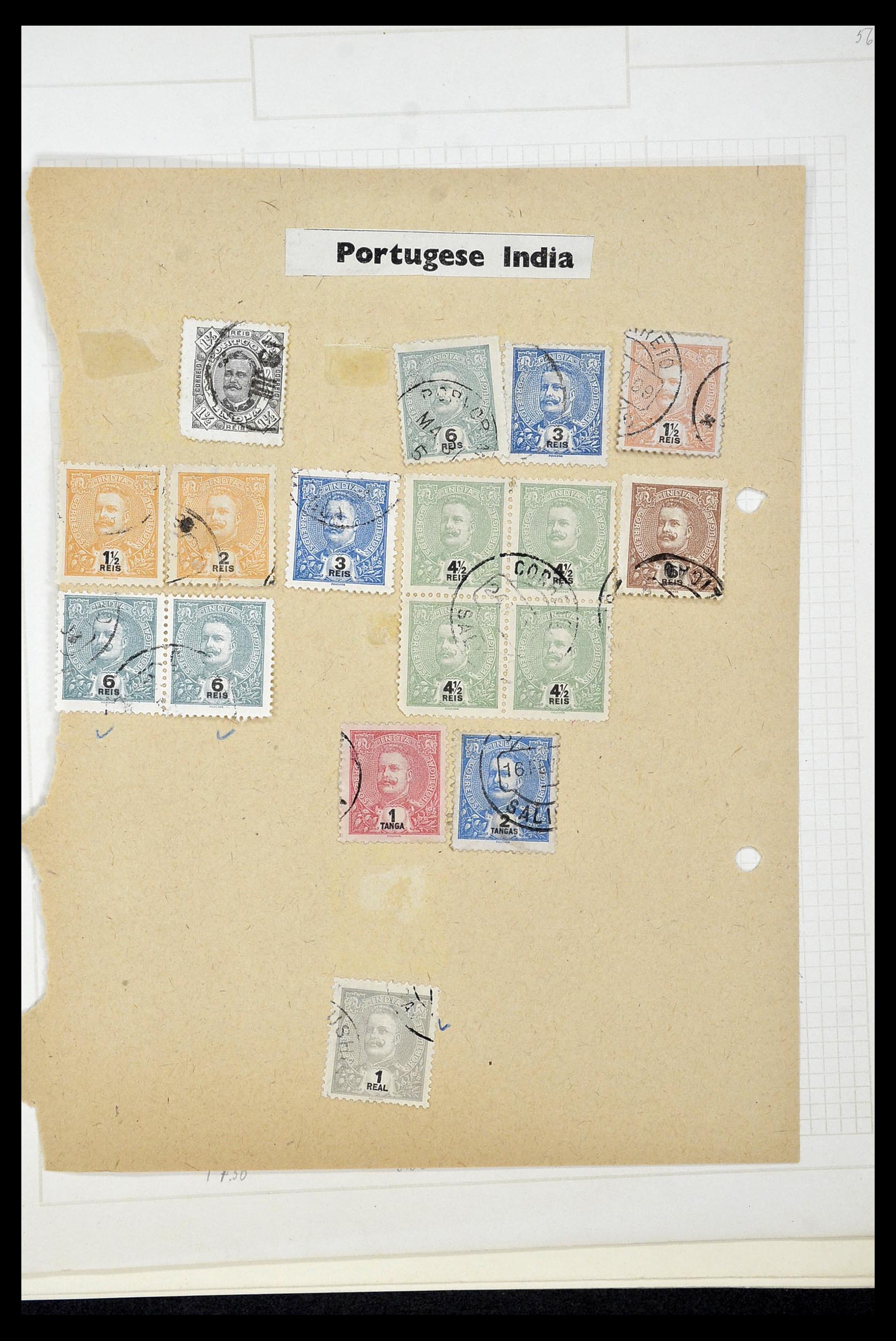 34922 025 - Postzegelverzameling 34922 Portugese koloniën 1871-1951.