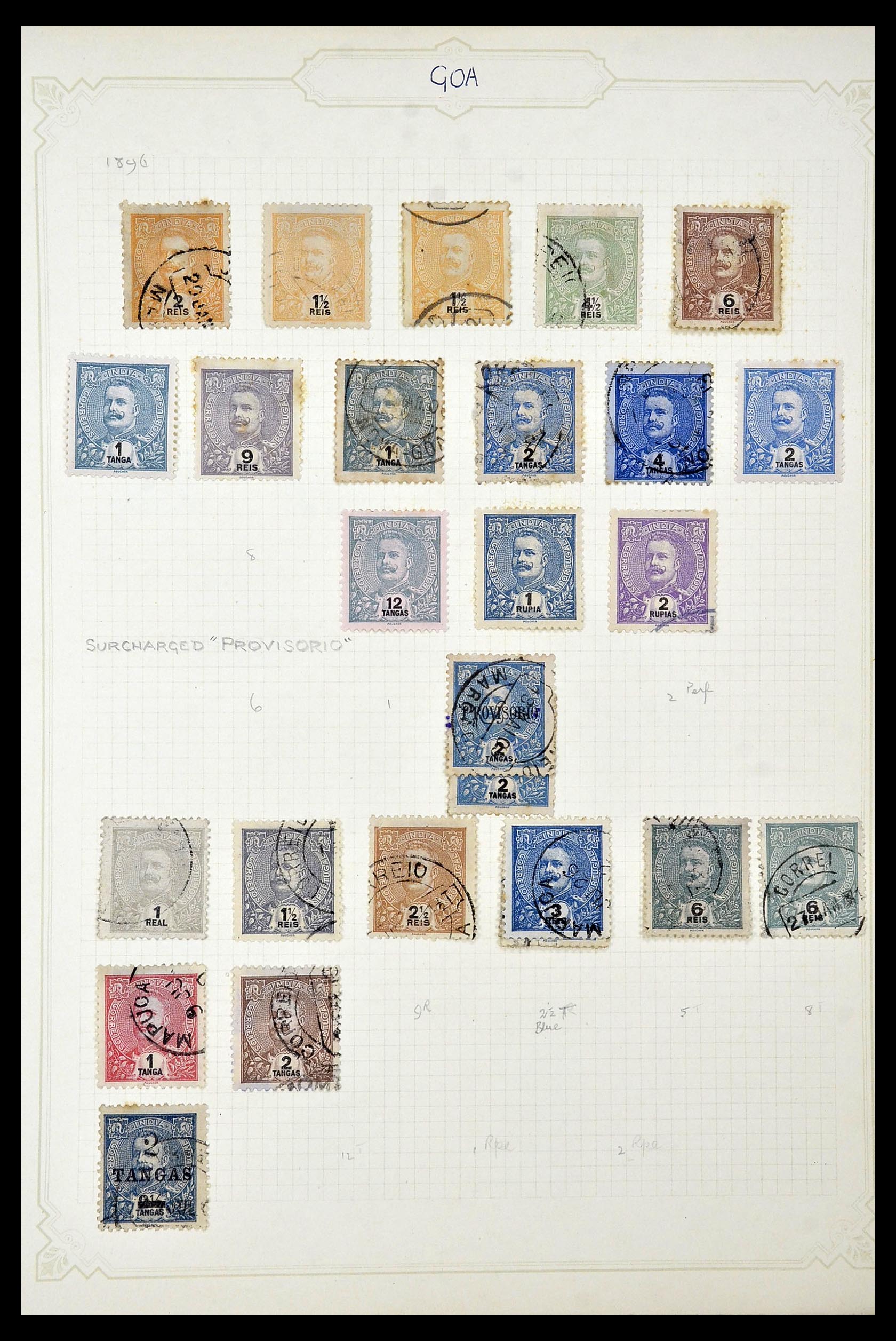 34922 029 - Postzegelverzameling 34922 Portugese koloniën 1871-1951.
