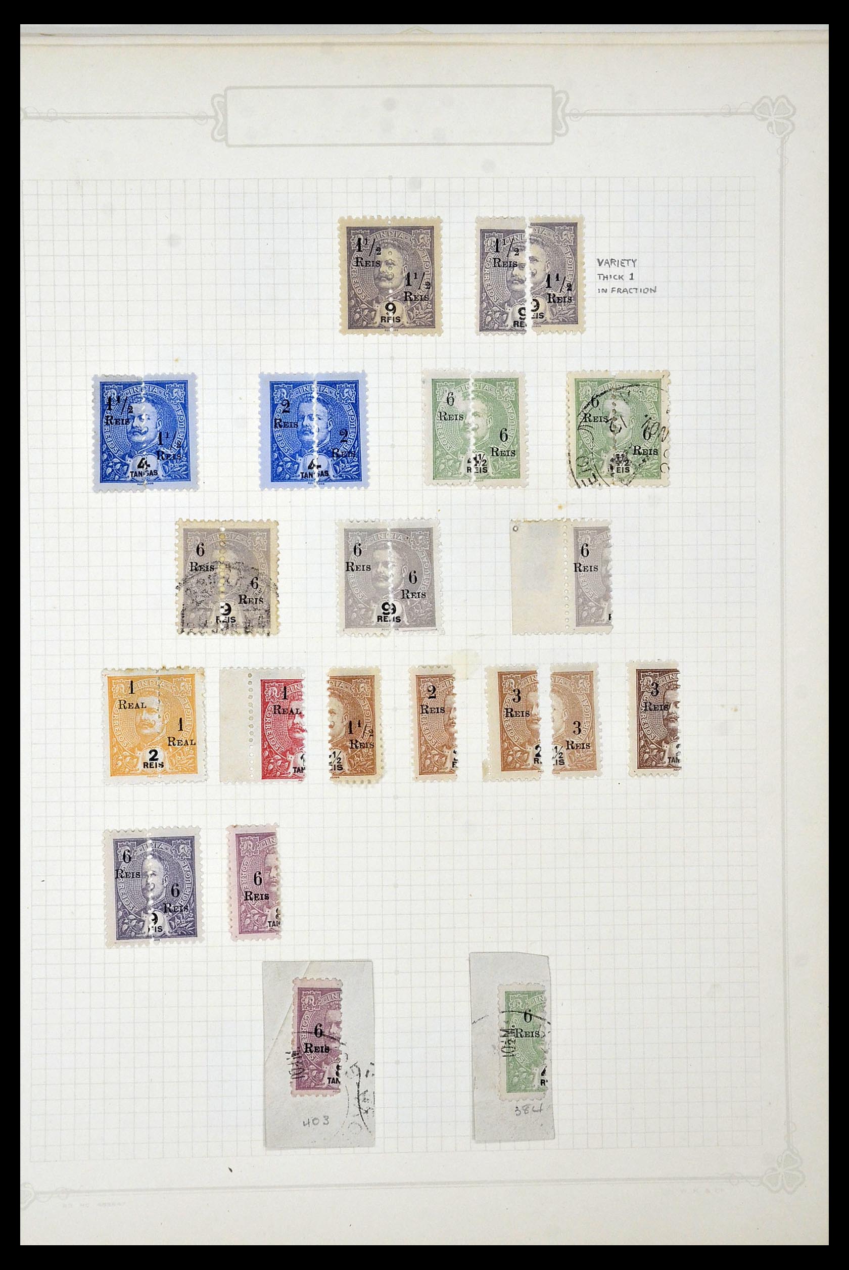 34922 030 - Postzegelverzameling 34922 Portugese koloniën 1871-1951.