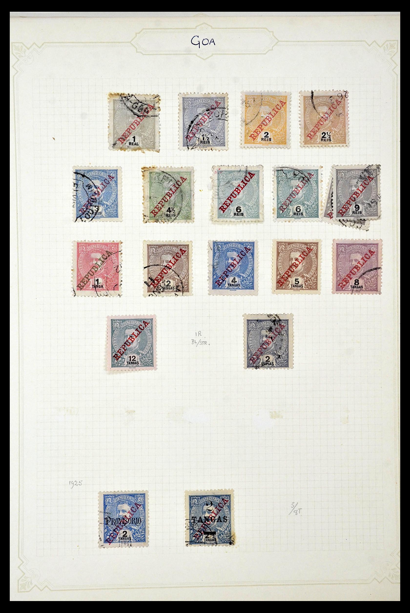 34922 031 - Postzegelverzameling 34922 Portugese koloniën 1871-1951.