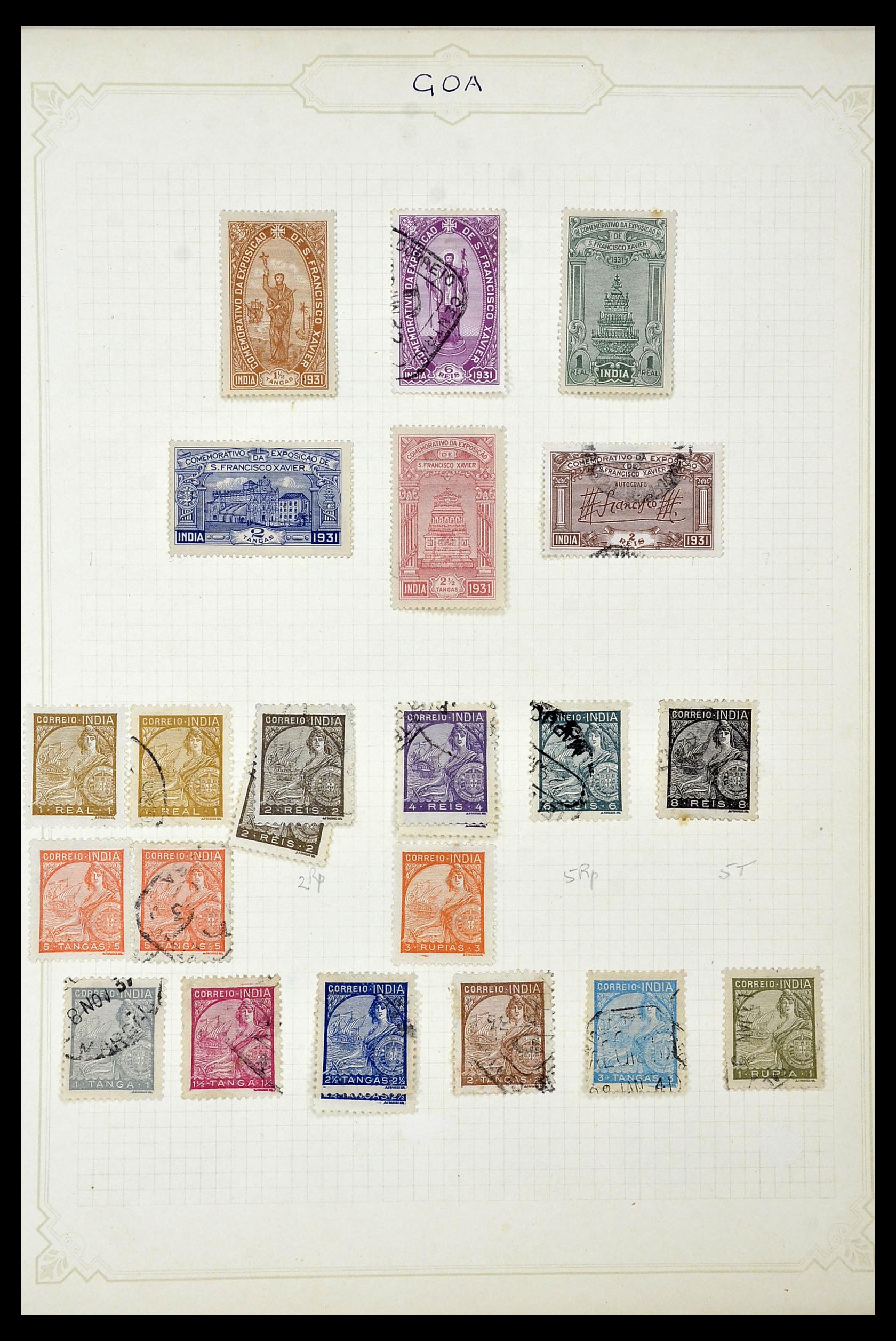 34922 036 - Postzegelverzameling 34922 Portugese koloniën 1871-1951.