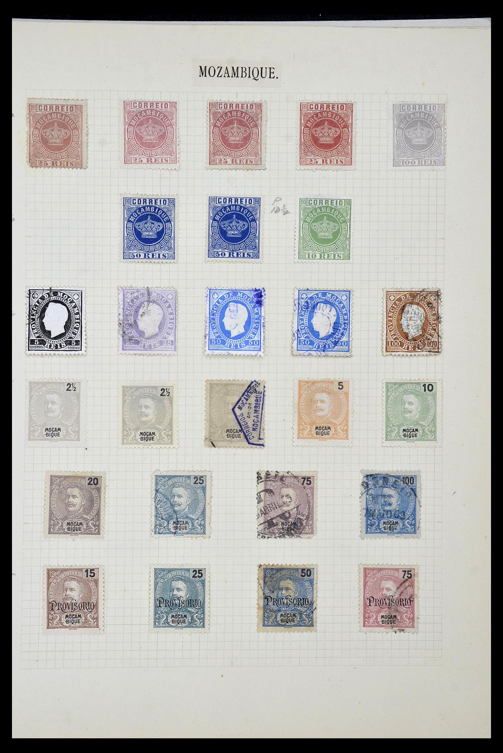 34922 047 - Postzegelverzameling 34922 Portugese koloniën 1871-1951.