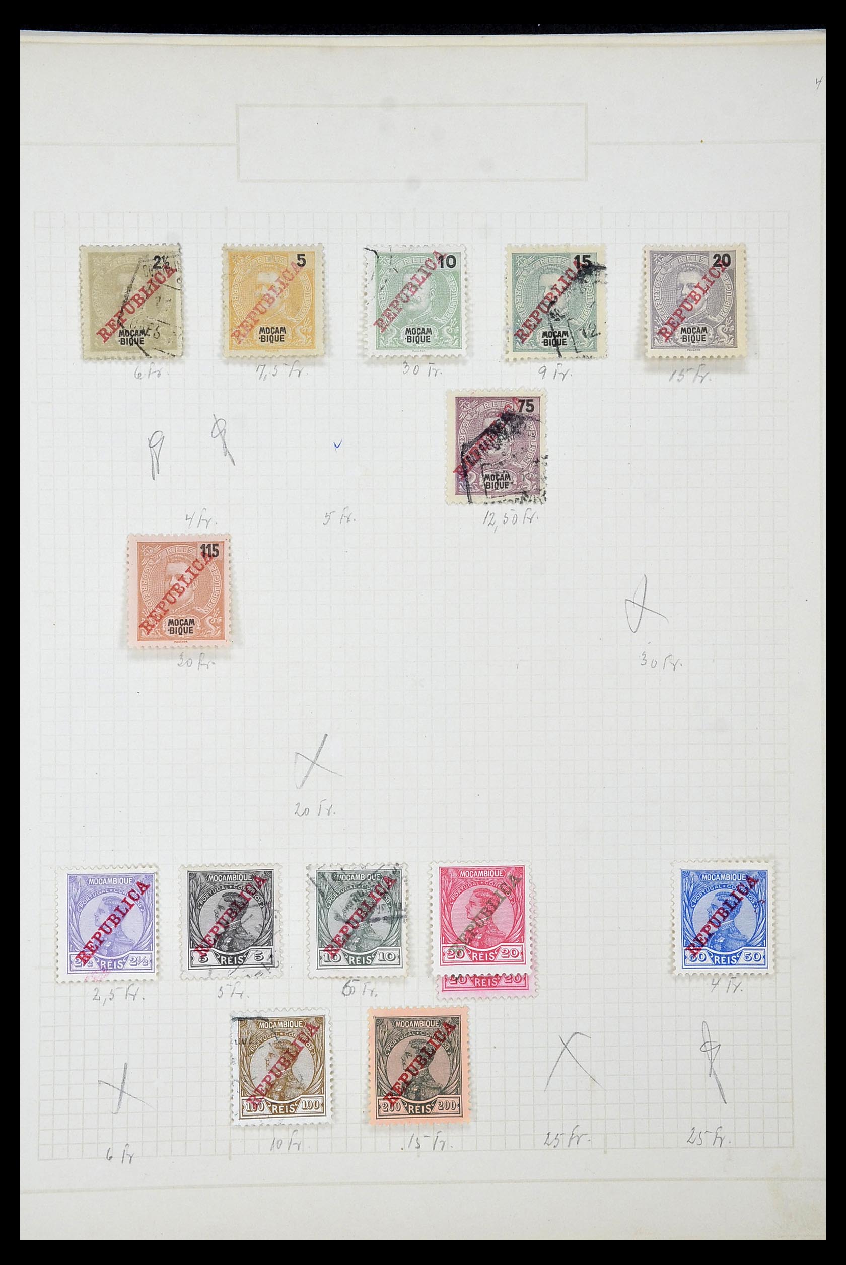 34922 055 - Postzegelverzameling 34922 Portugese koloniën 1871-1951.