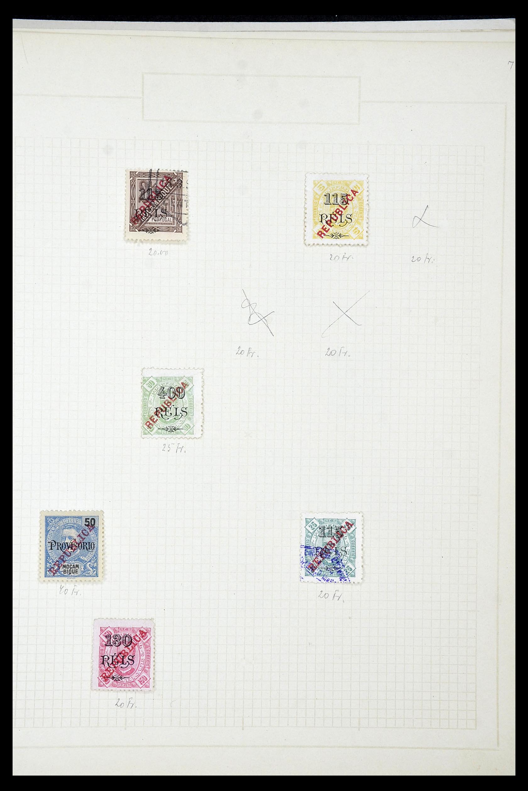 34922 062 - Postzegelverzameling 34922 Portugese koloniën 1871-1951.