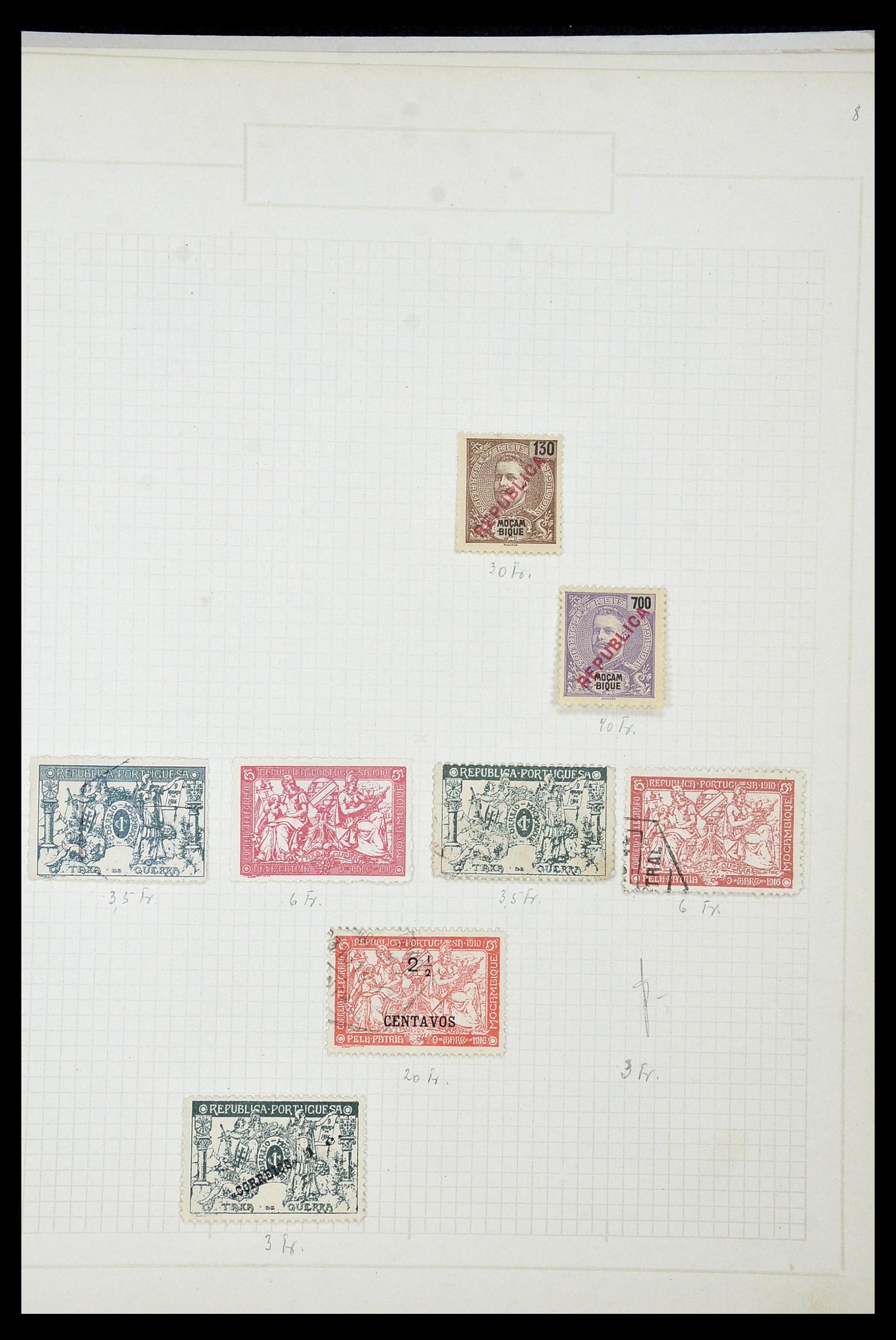 34922 063 - Postzegelverzameling 34922 Portugese koloniën 1871-1951.