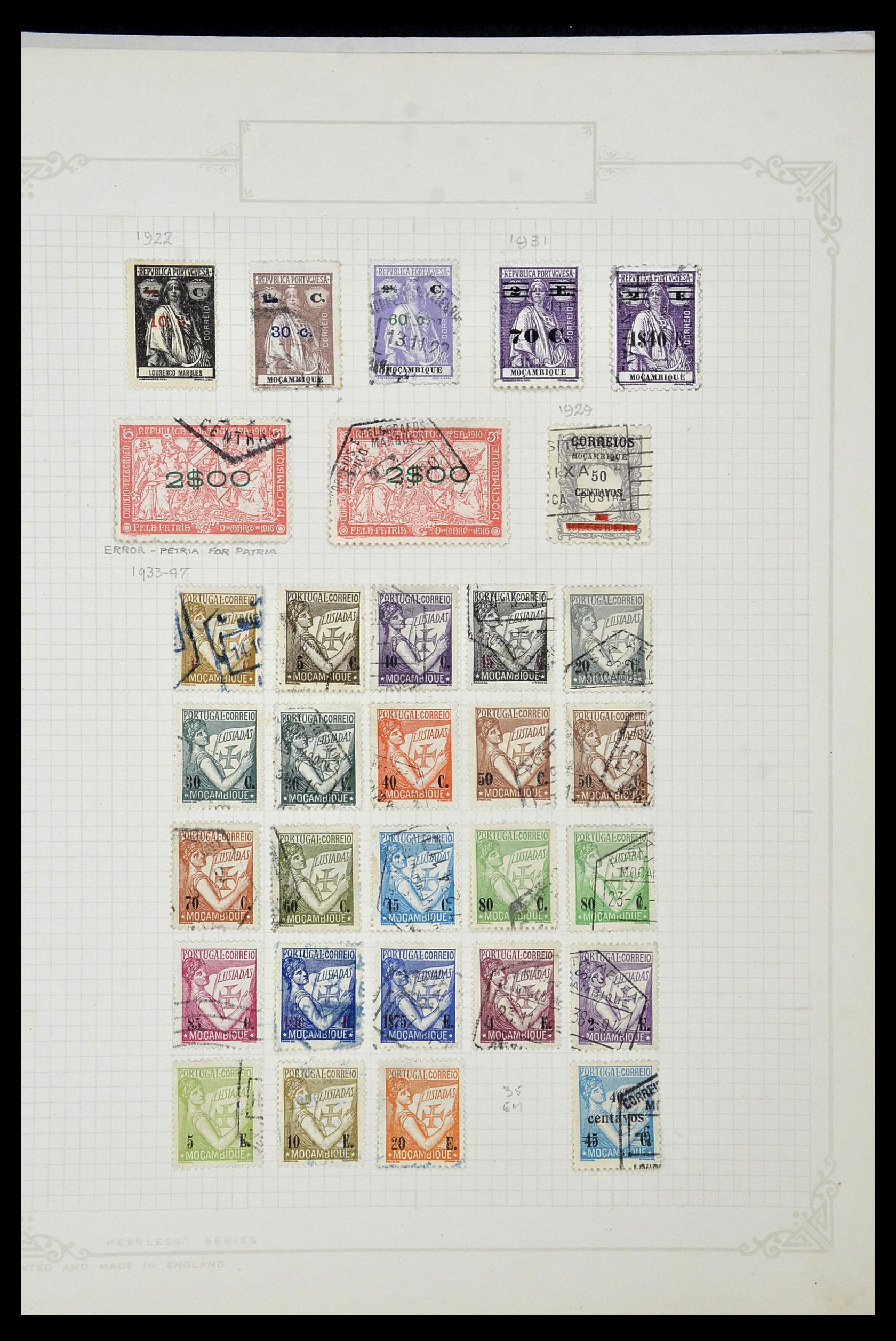 34922 064 - Stamp Collection 34922 Portuguese colonies 1871-1951.