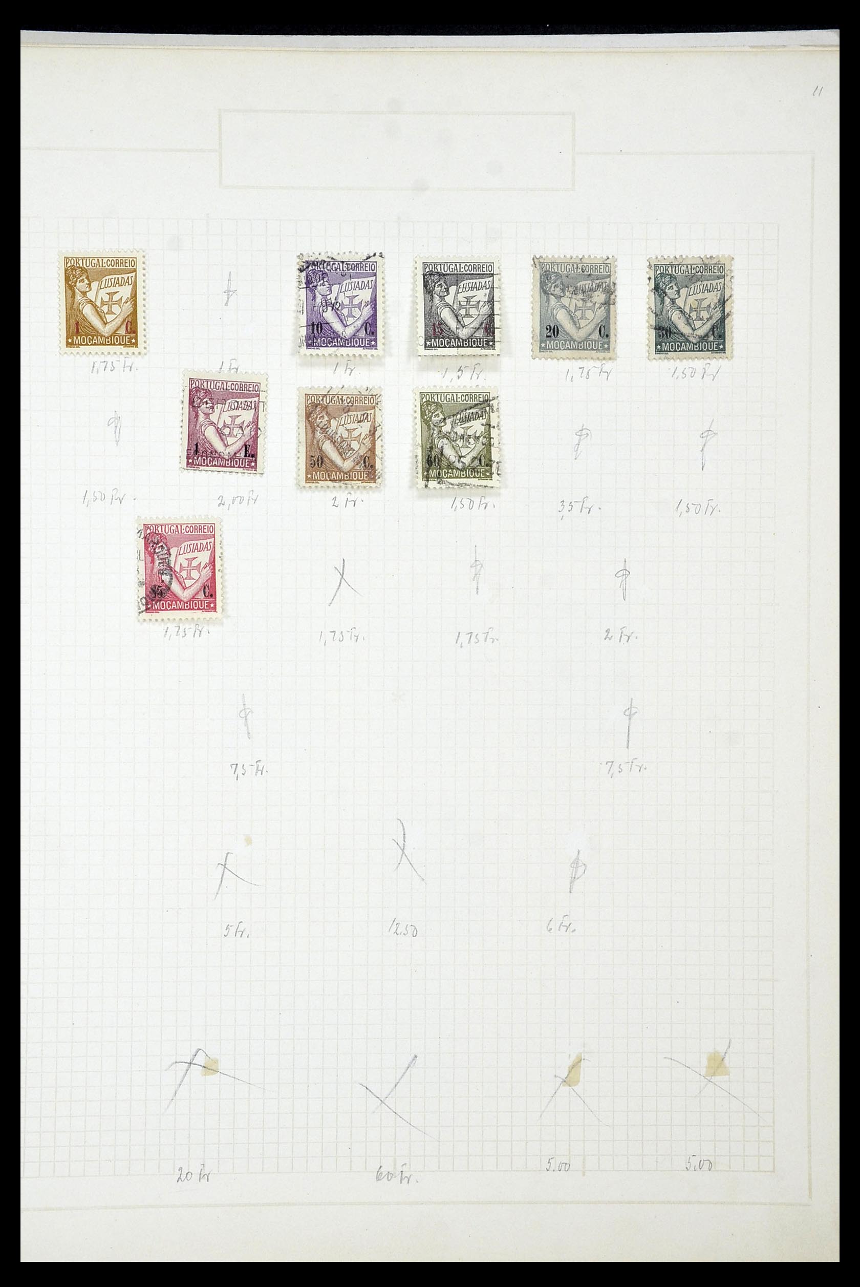 34922 066 - Postzegelverzameling 34922 Portugese koloniën 1871-1951.