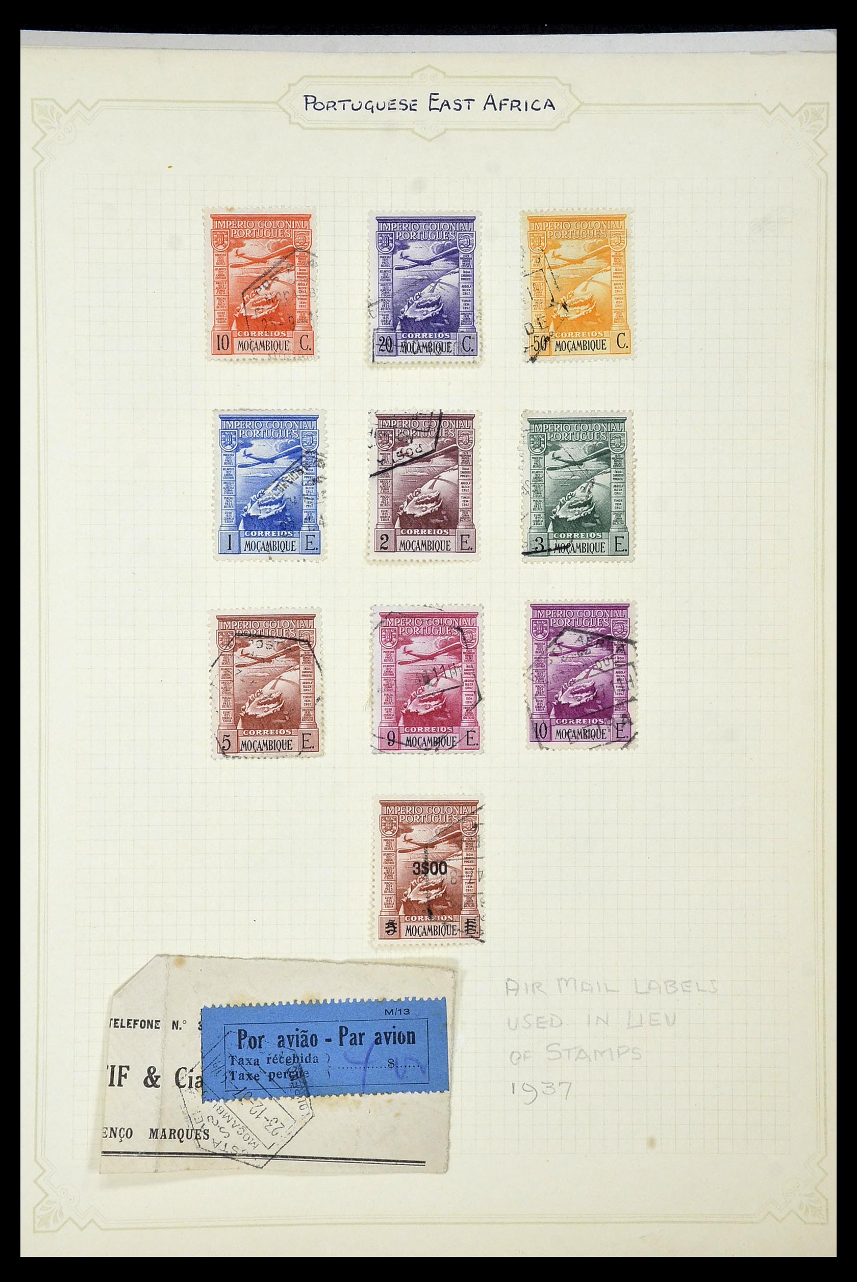 34922 067 - Postzegelverzameling 34922 Portugese koloniën 1871-1951.