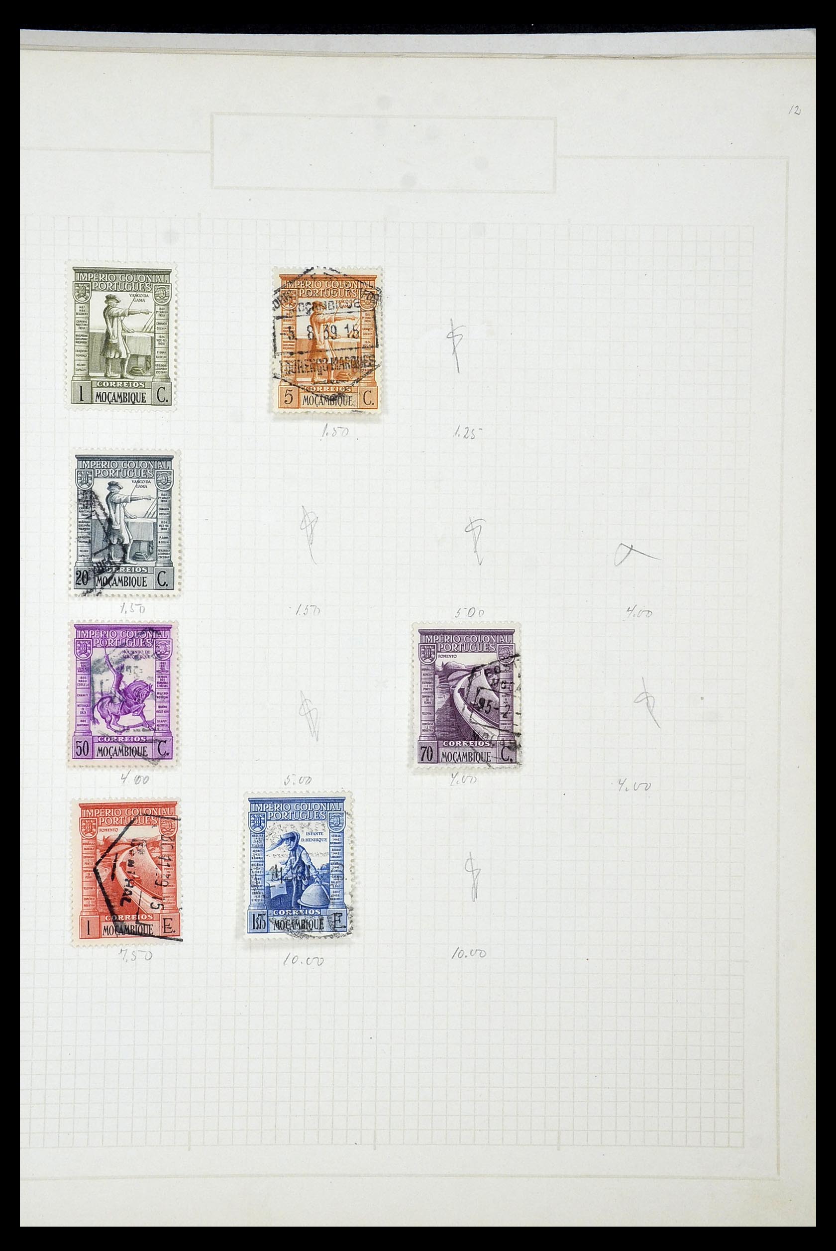 34922 069 - Postzegelverzameling 34922 Portugese koloniën 1871-1951.