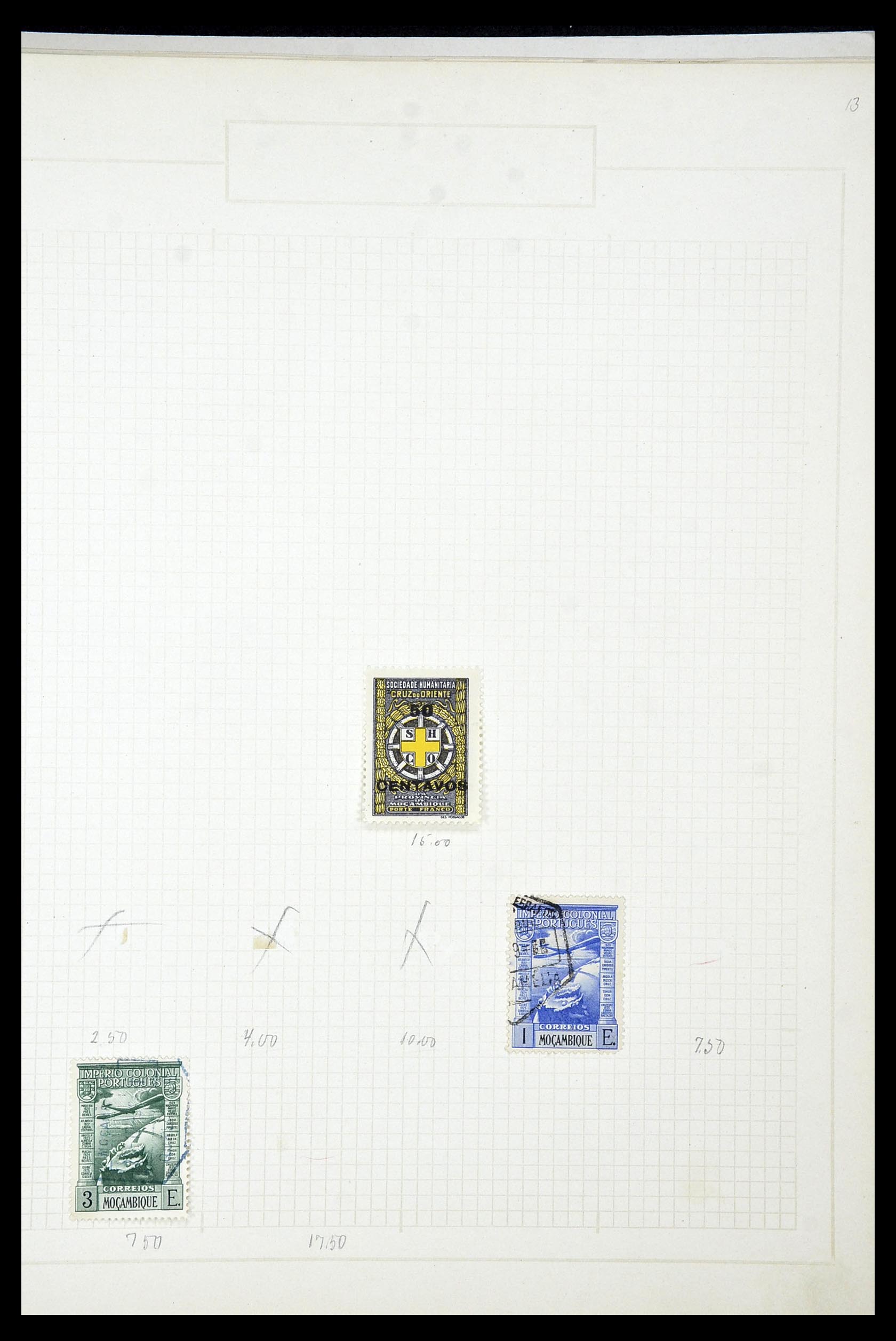 34922 070 - Postzegelverzameling 34922 Portugese koloniën 1871-1951.