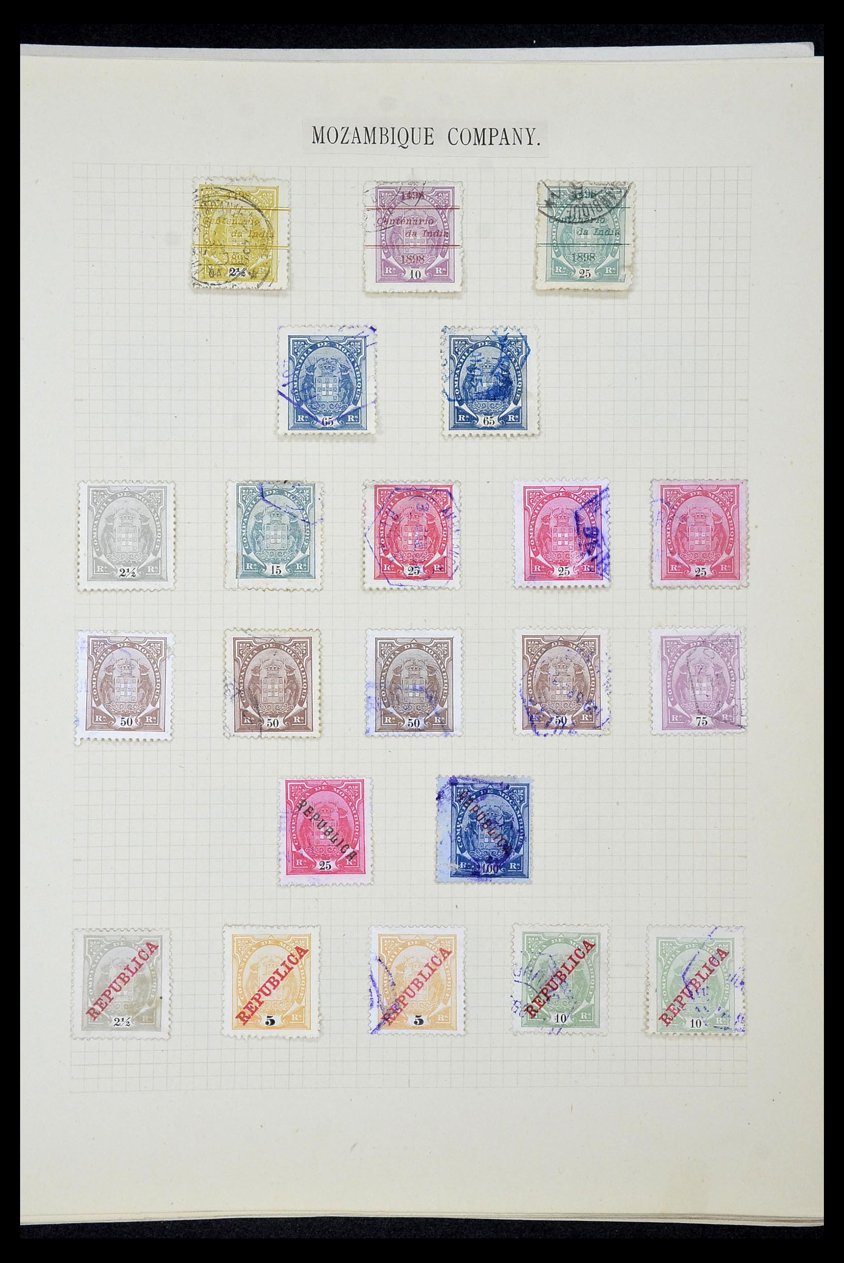 34922 087 - Stamp Collection 34922 Portuguese colonies 1871-1951.