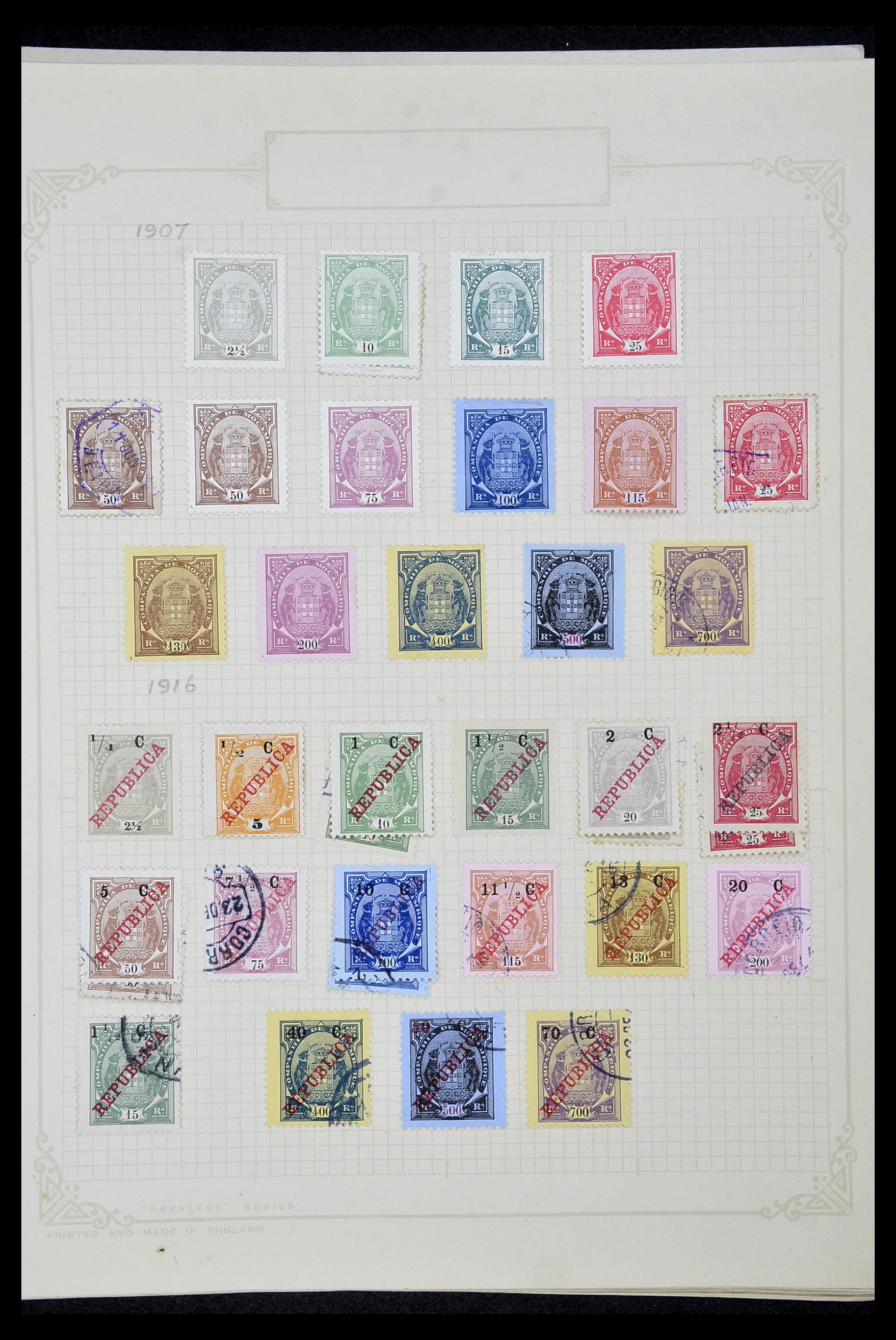 34922 090 - Stamp Collection 34922 Portuguese colonies 1871-1951.