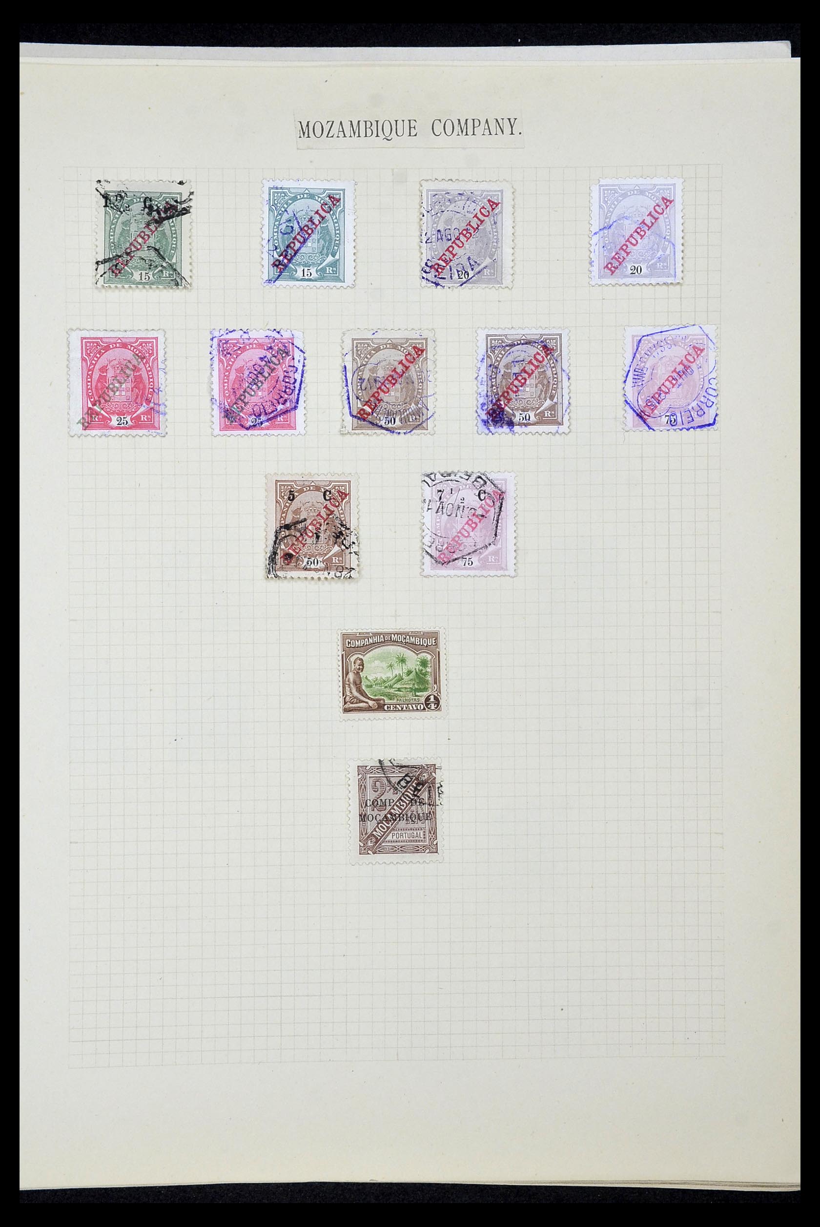 34922 091 - Stamp Collection 34922 Portuguese colonies 1871-1951.