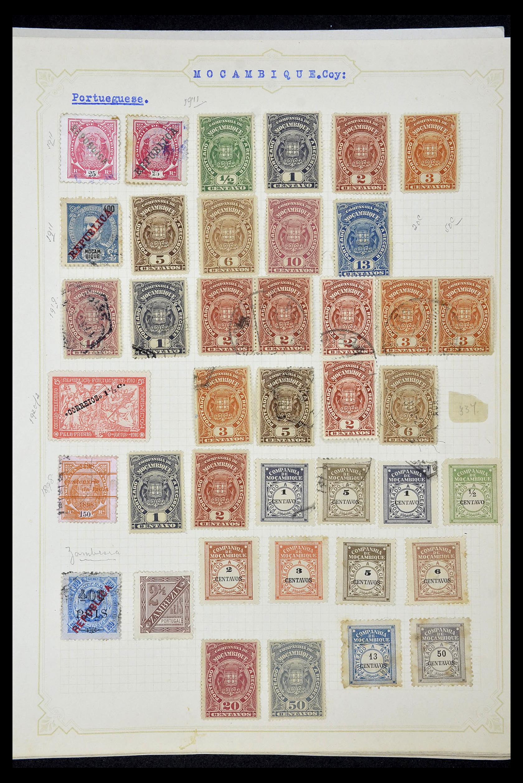 34922 094 - Stamp Collection 34922 Portuguese colonies 1871-1951.