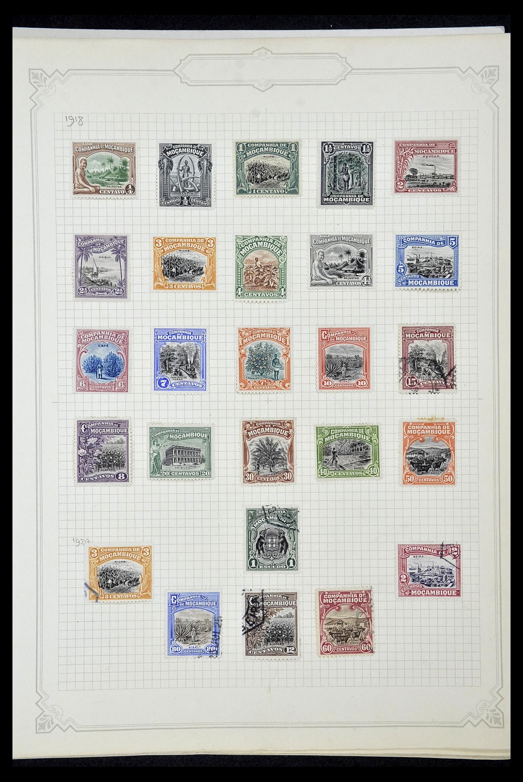 34922 096 - Stamp Collection 34922 Portuguese colonies 1871-1951.