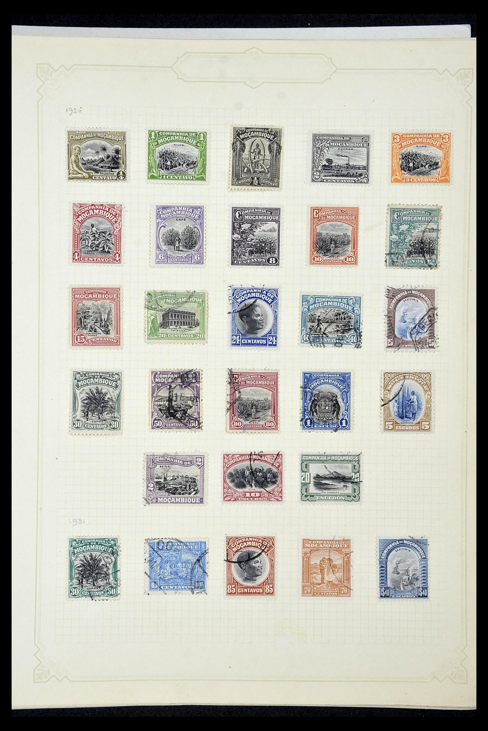34922 097 - Stamp Collection 34922 Portuguese colonies 1871-1951.