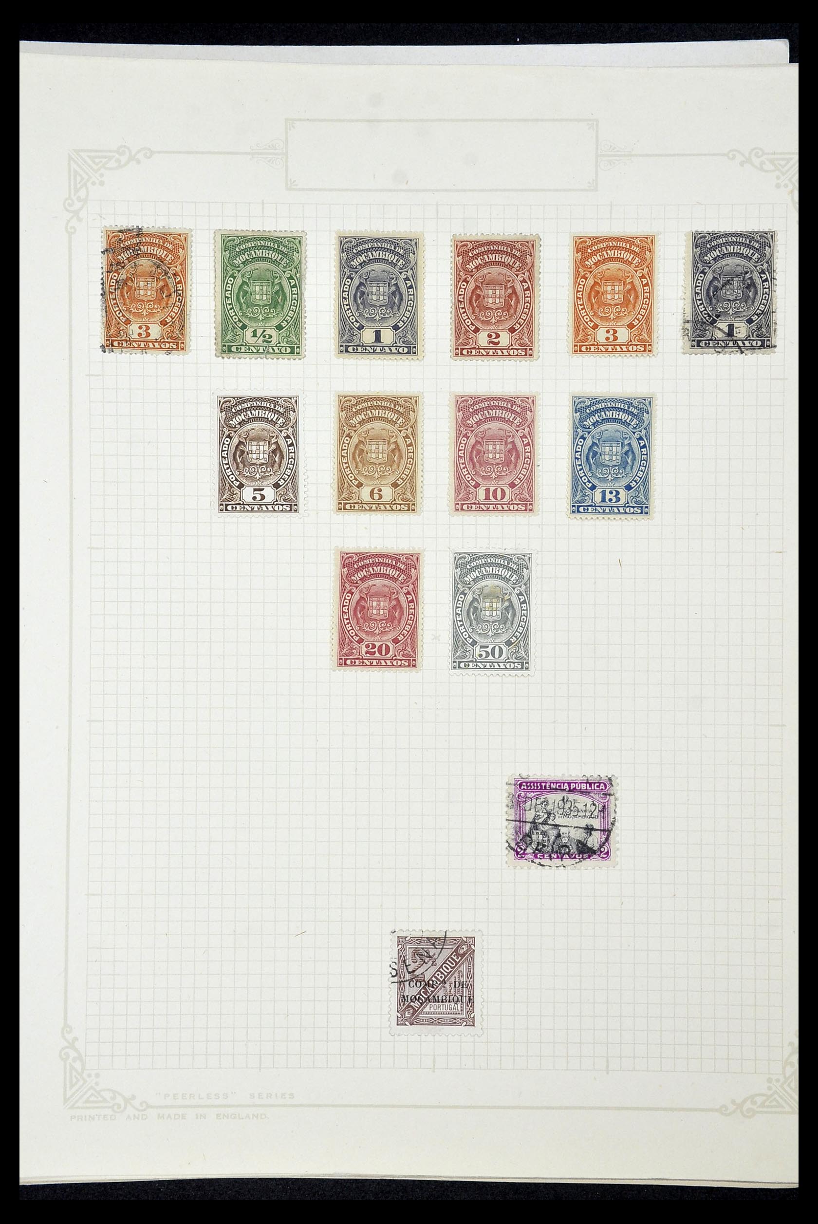 34922 104 - Postzegelverzameling 34922 Portugese koloniën 1871-1951.
