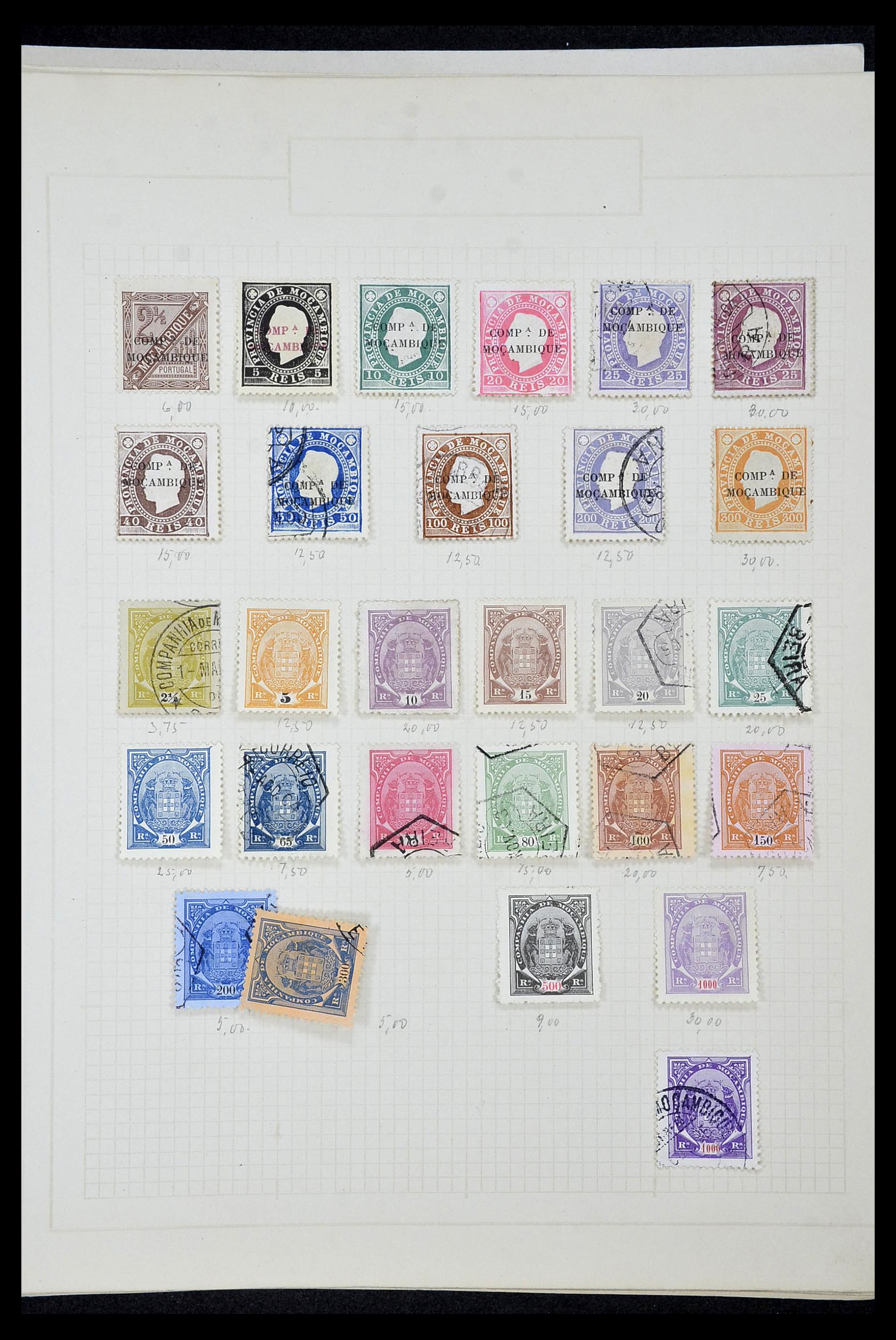 34922 105 - Postzegelverzameling 34922 Portugese koloniën 1871-1951.