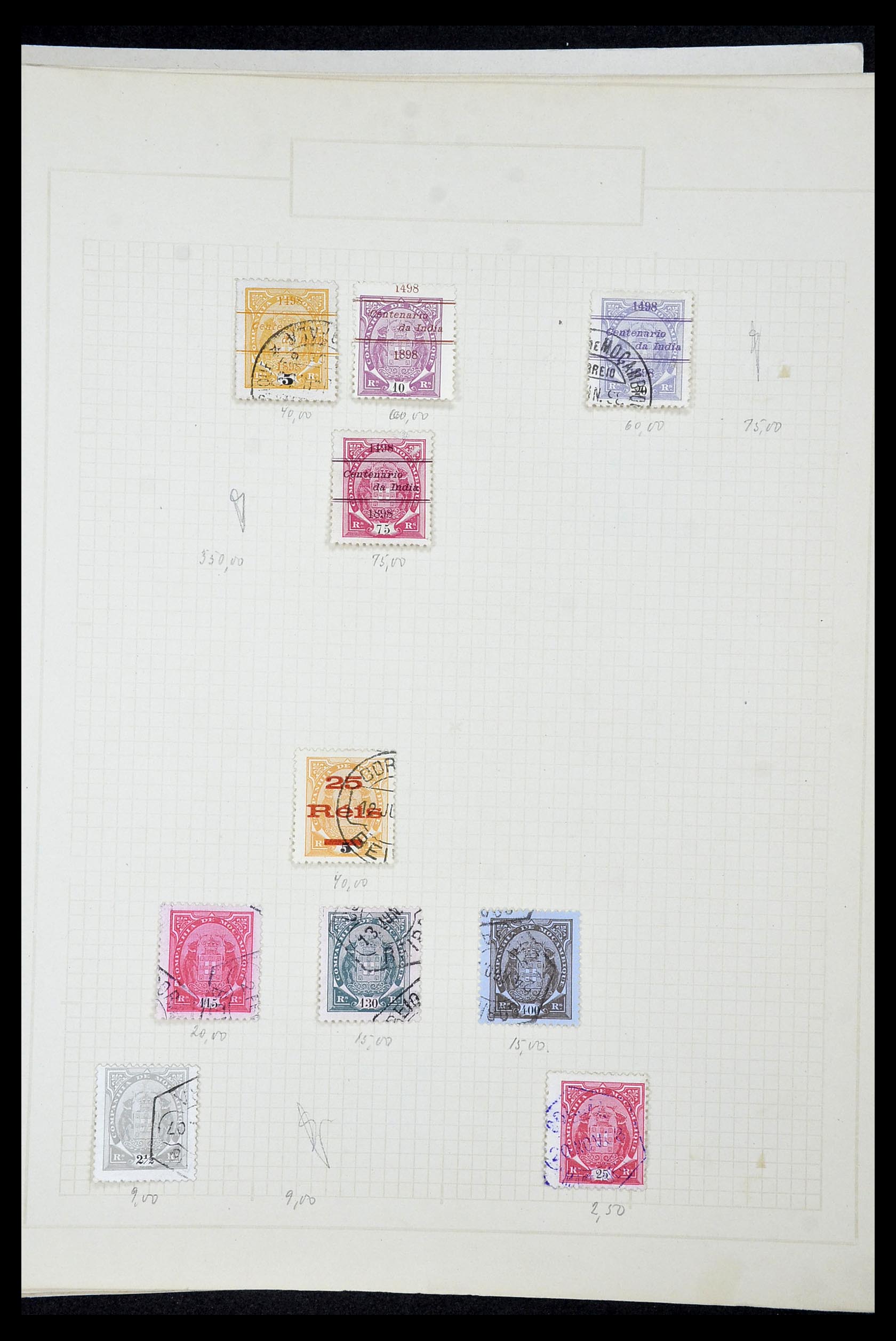 34922 106 - Postzegelverzameling 34922 Portugese koloniën 1871-1951.