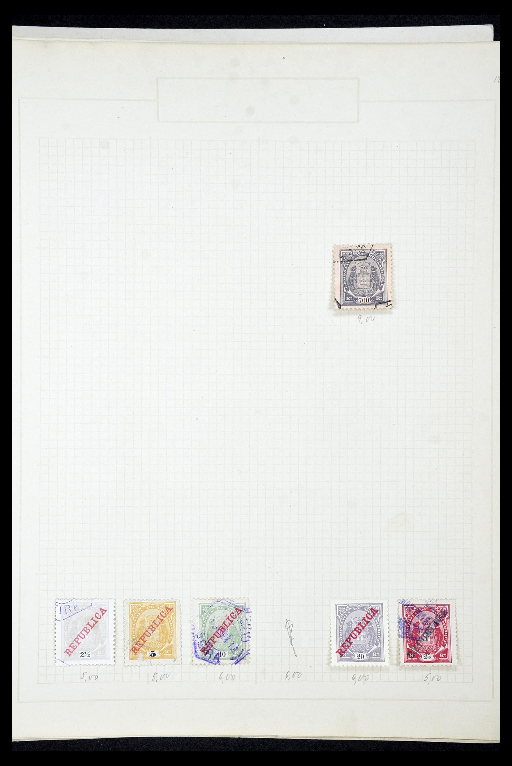 34922 107 - Postzegelverzameling 34922 Portugese koloniën 1871-1951.