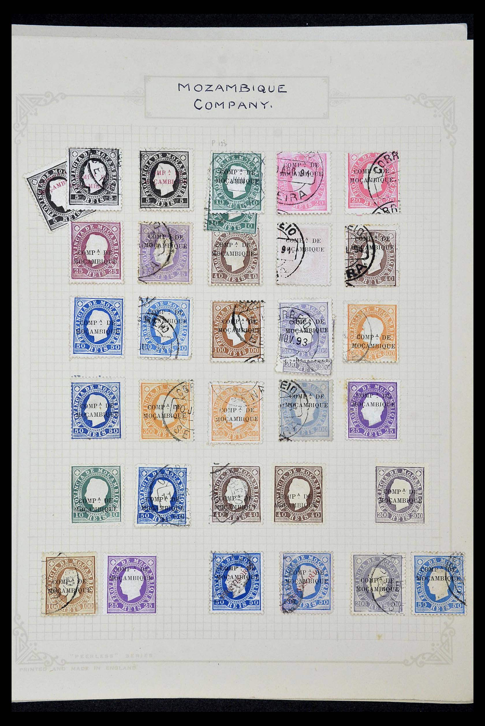 34922 108 - Postzegelverzameling 34922 Portugese koloniën 1871-1951.