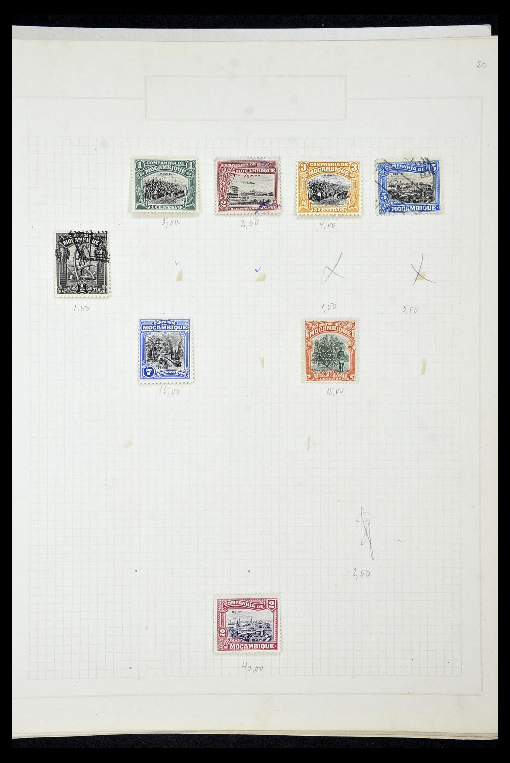 34922 109 - Postzegelverzameling 34922 Portugese koloniën 1871-1951.