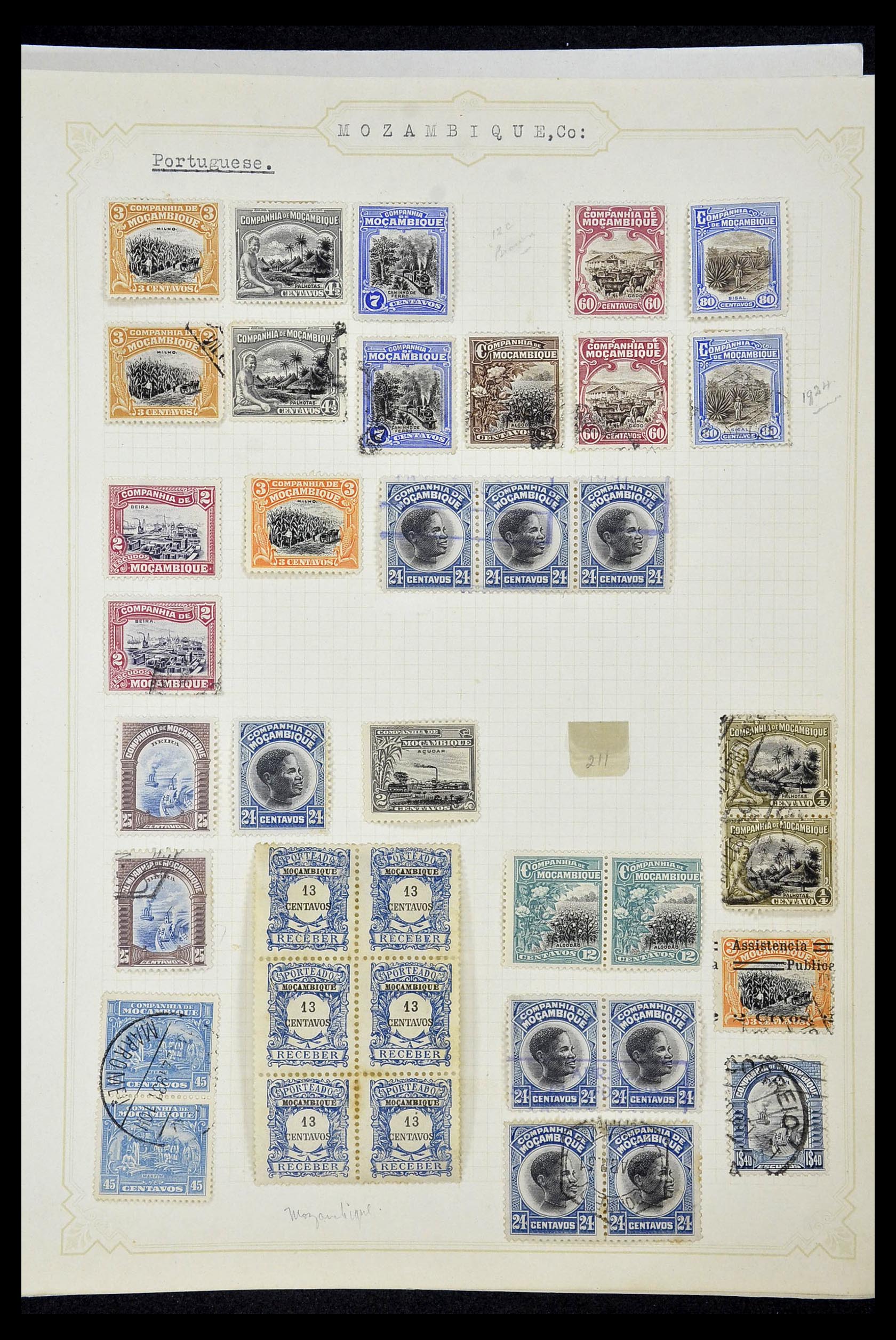 34922 113 - Postzegelverzameling 34922 Portugese koloniën 1871-1951.