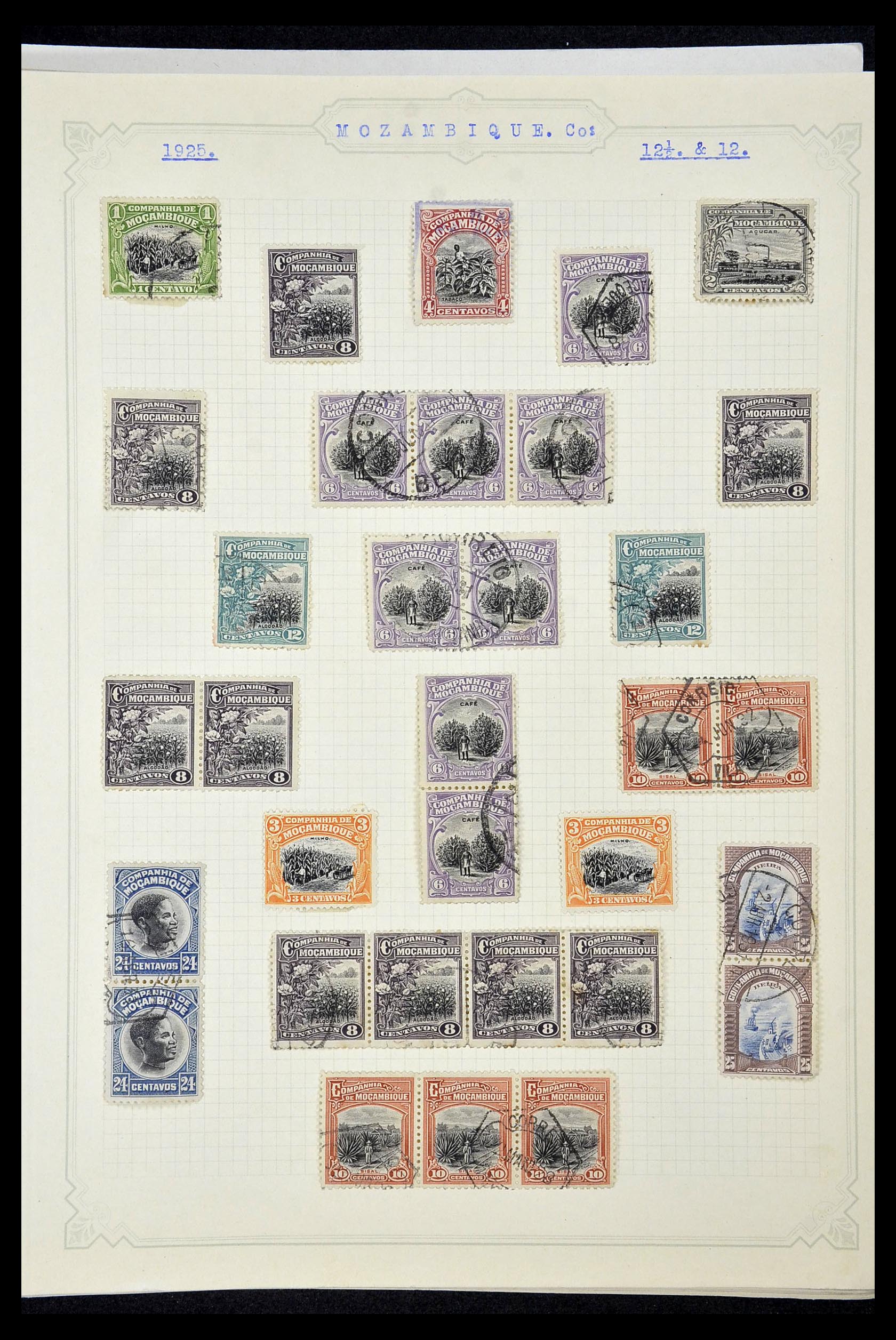 34922 115 - Postzegelverzameling 34922 Portugese koloniën 1871-1951.