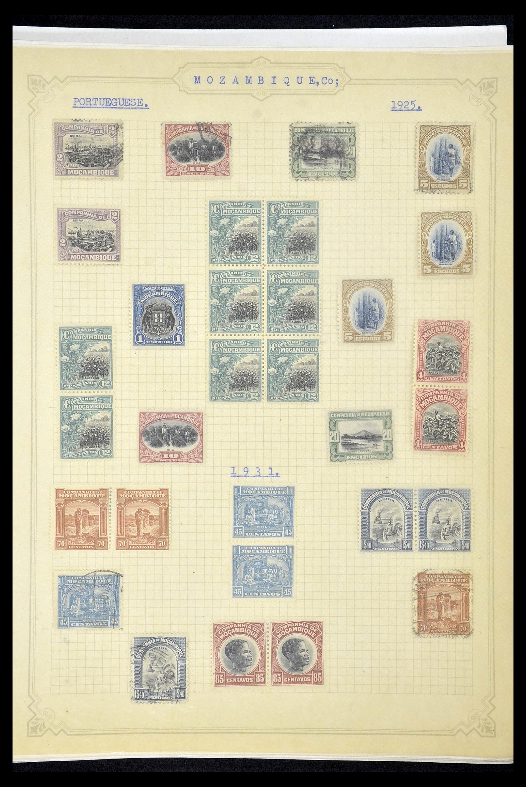 34922 118 - Postzegelverzameling 34922 Portugese koloniën 1871-1951.