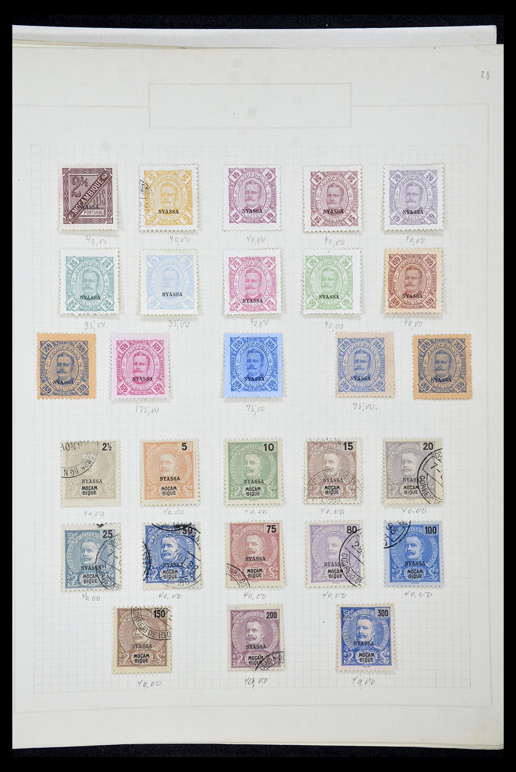 34922 120 - Postzegelverzameling 34922 Portugese koloniën 1871-1951.