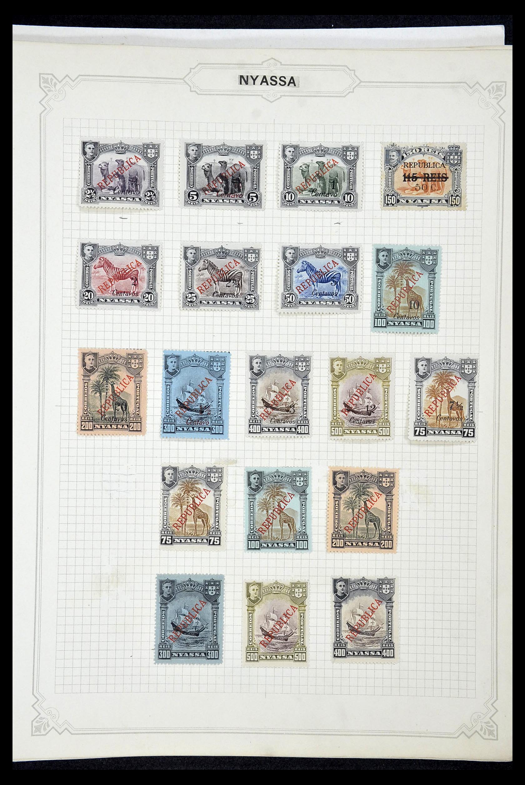 34922 124 - Postzegelverzameling 34922 Portugese koloniën 1871-1951.