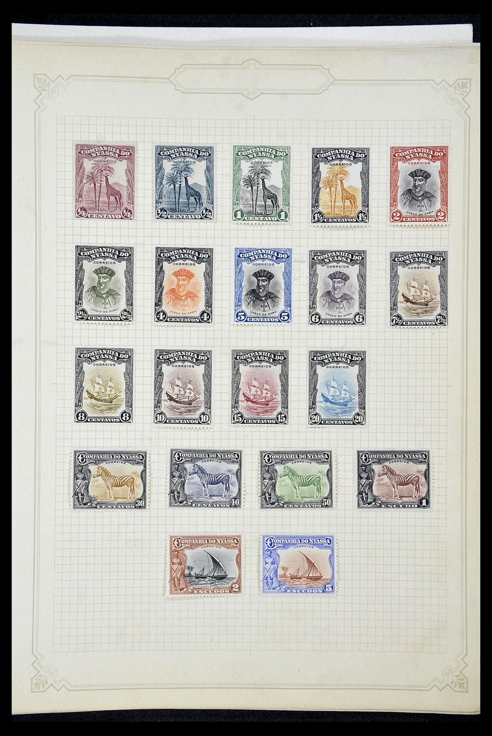 34922 126 - Postzegelverzameling 34922 Portugese koloniën 1871-1951.