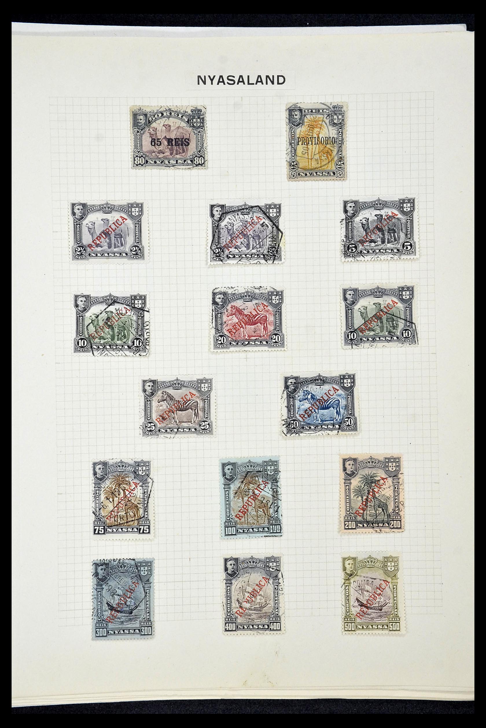 34922 129 - Postzegelverzameling 34922 Portugese koloniën 1871-1951.