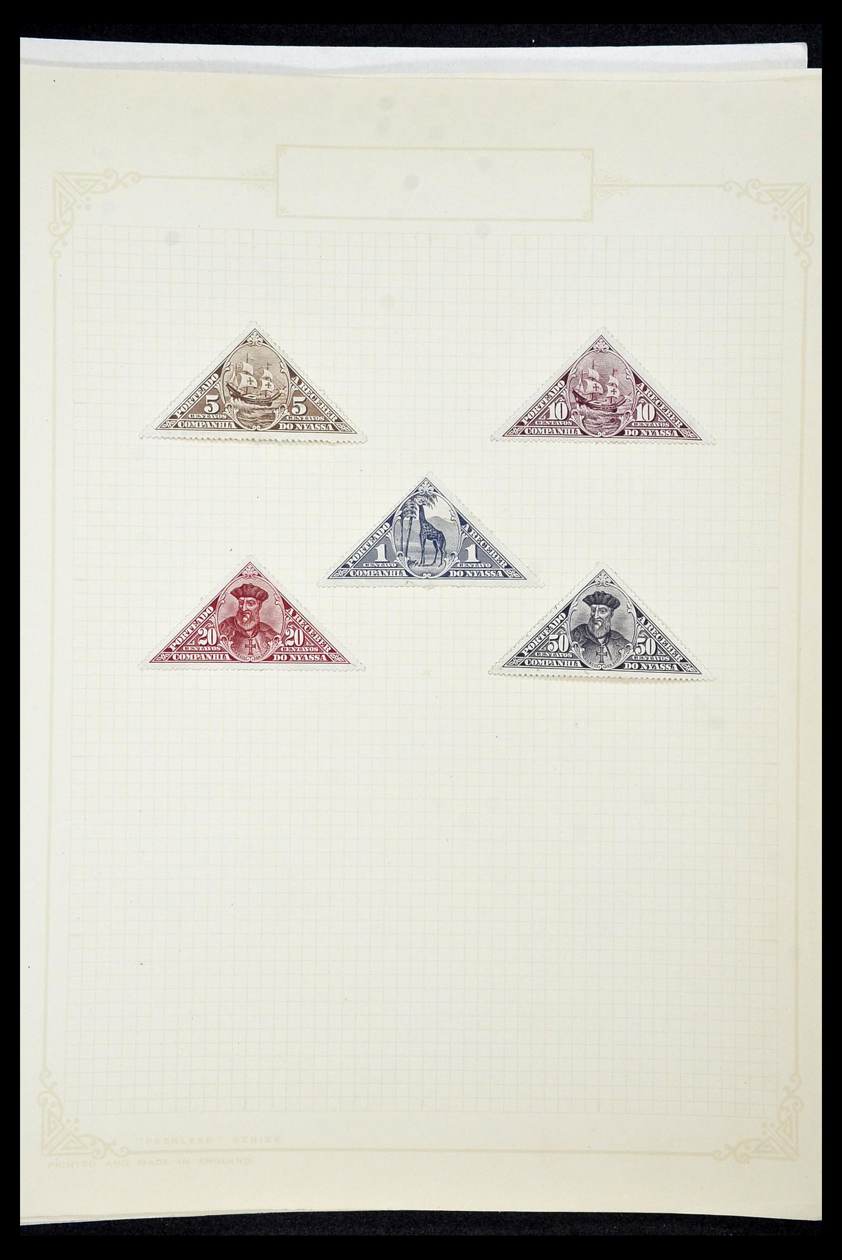 34922 131 - Postzegelverzameling 34922 Portugese koloniën 1871-1951.