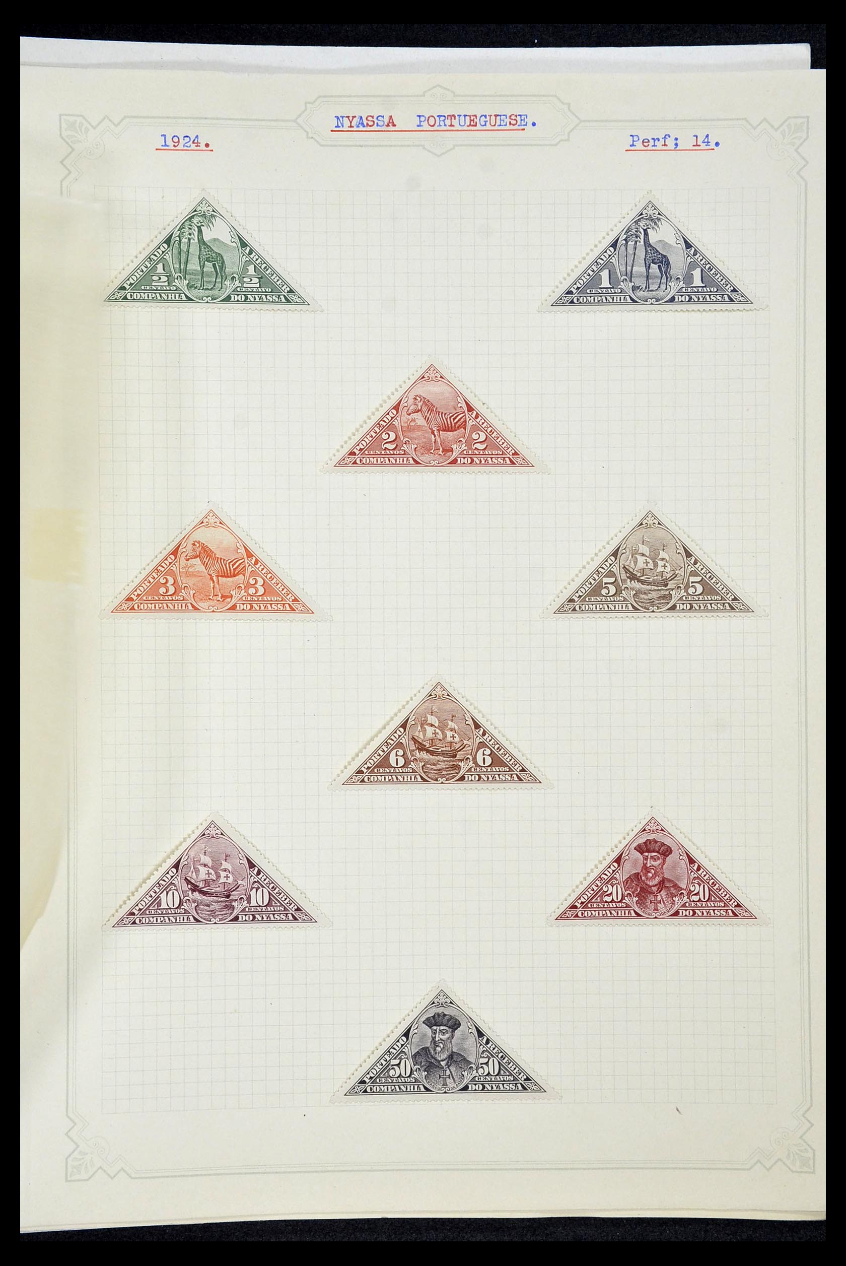 34922 132 - Postzegelverzameling 34922 Portugese koloniën 1871-1951.